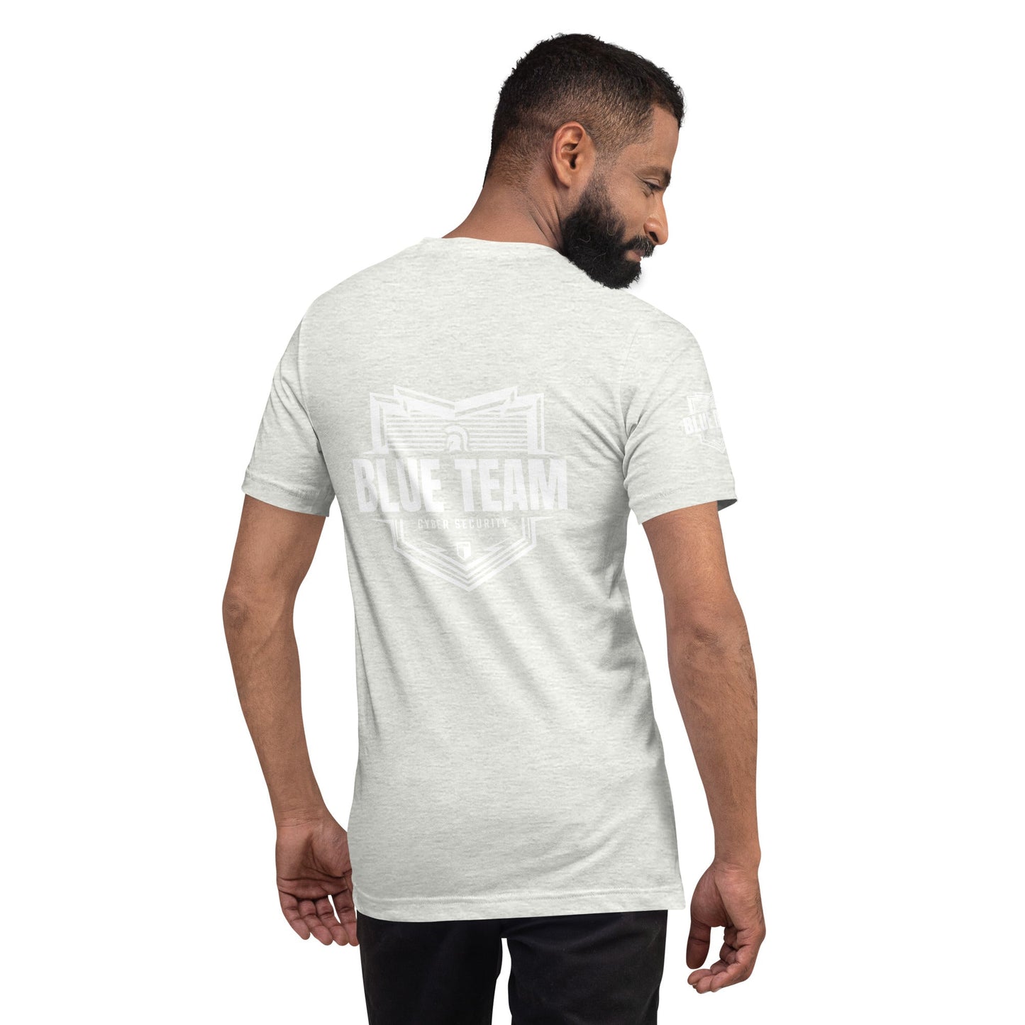 Cyber Security Blue Team V1 - Unisex t-shirt ( Back Print ) by DarkByteGear