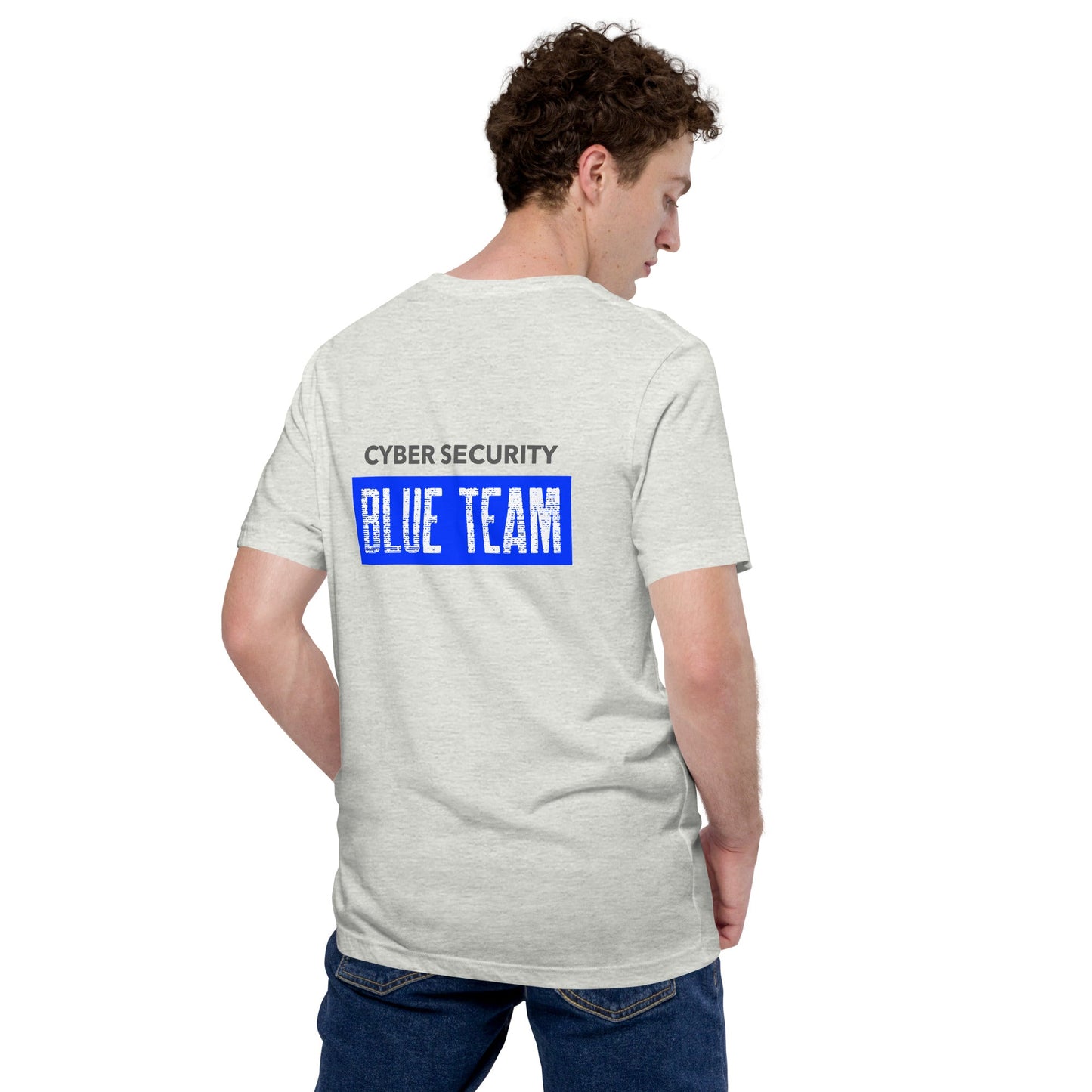 Cyber Security Blue Team V5 - Unisex t-shirt ( Back Print ) by DarkByteGear