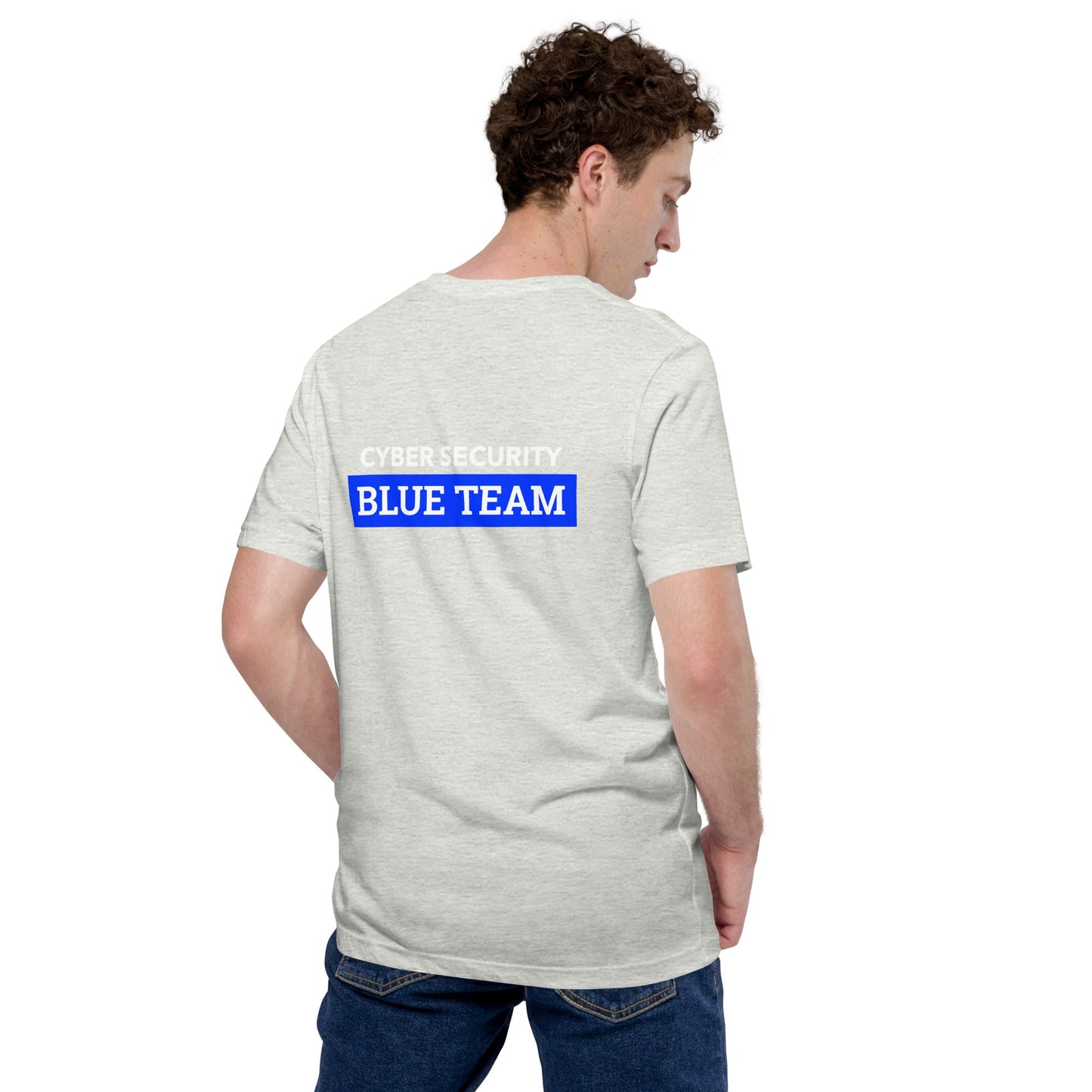 Cyber Security Blue Team V6 - Unisex t-shirt ( Back Print ) by DarkByteGear