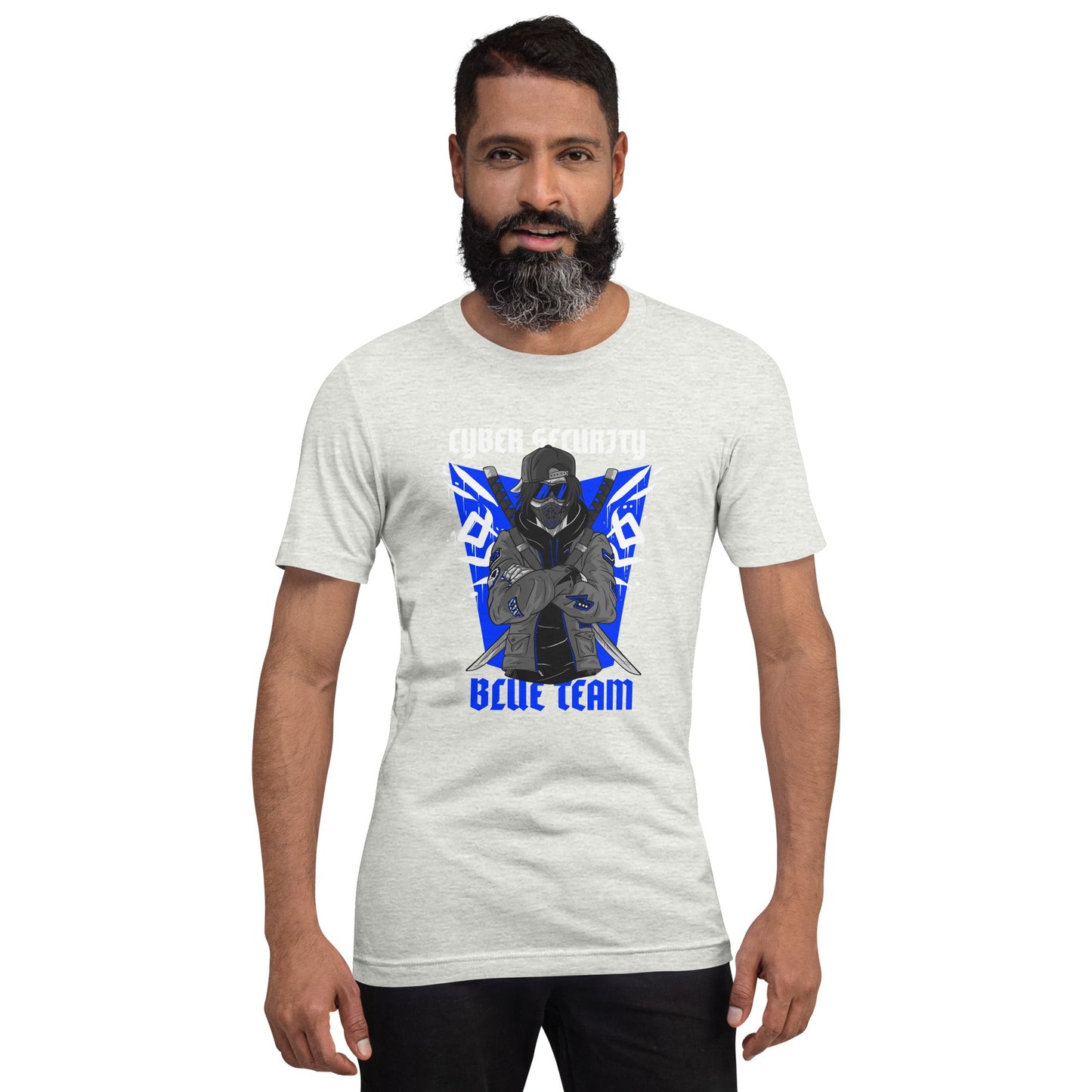 Cyber Security Blue Team V3 - Short-Sleeve Unisex T-Shirt by DarkByteGear