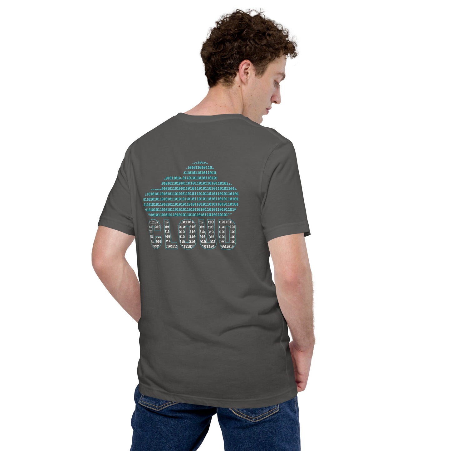Cloud - Unisex t-shirt (back print) by DarkByteGear