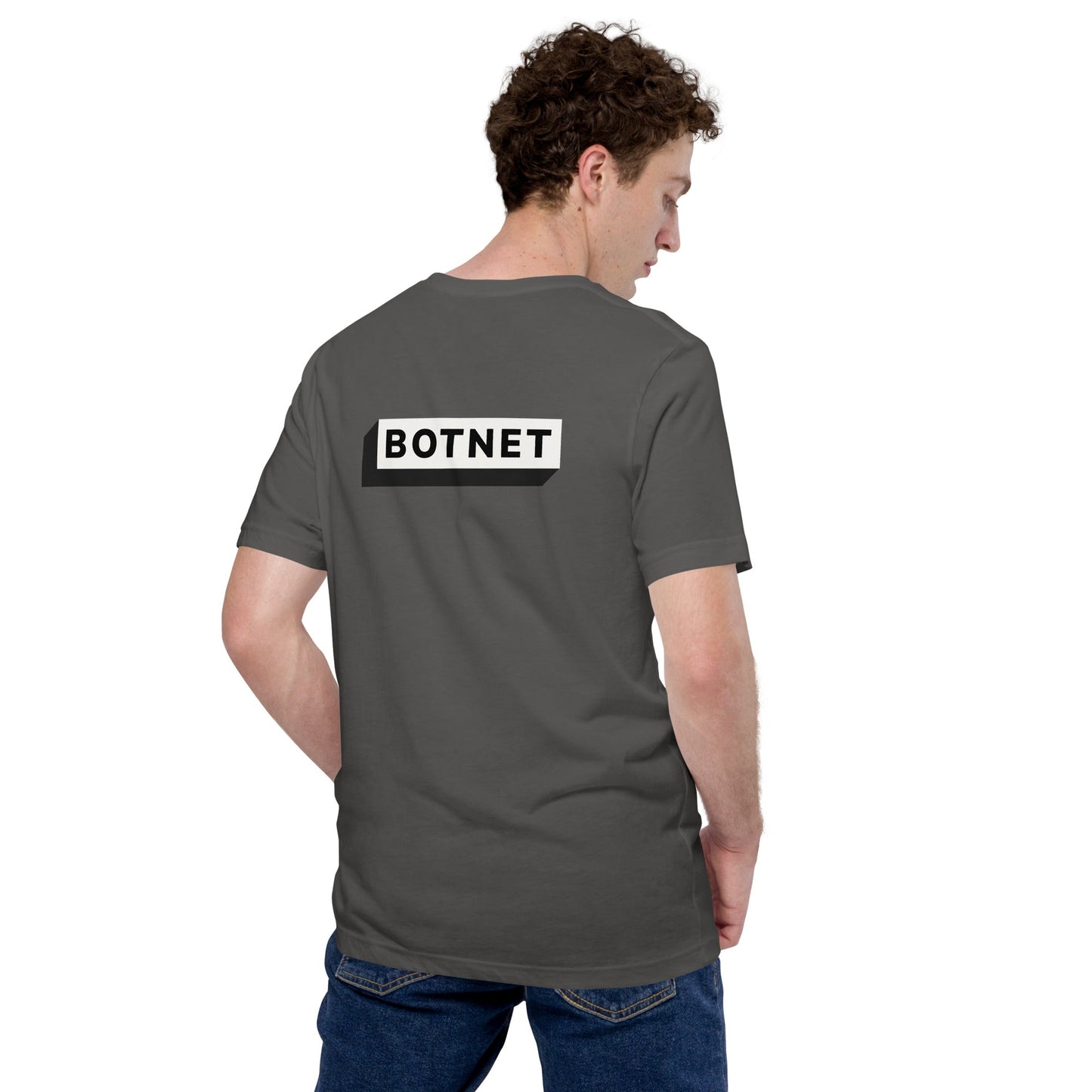 Botnet - Unisex t-shirt (back print) by DarkByteGear