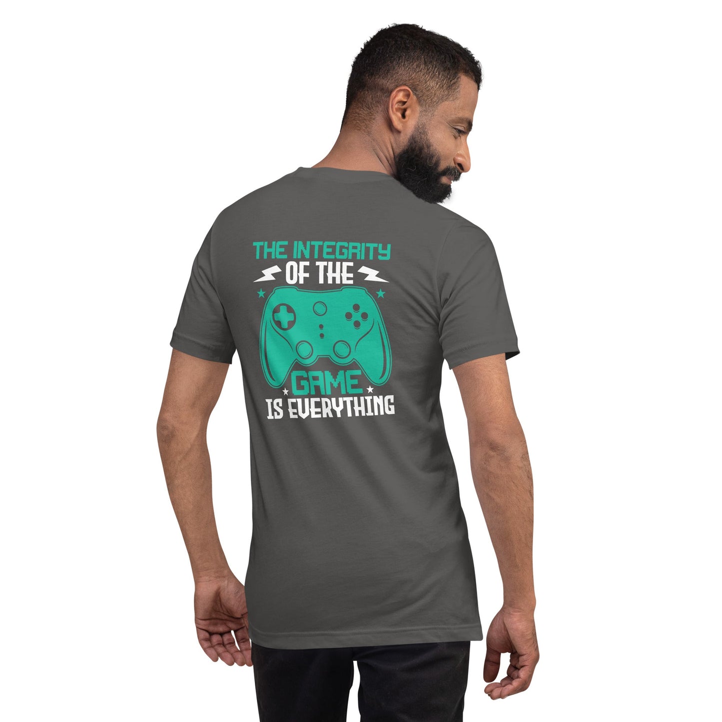 The Integrity of the Game is Everything (Swarna) - Unisex t-shirt ( Back Print ) by DarkByteGear