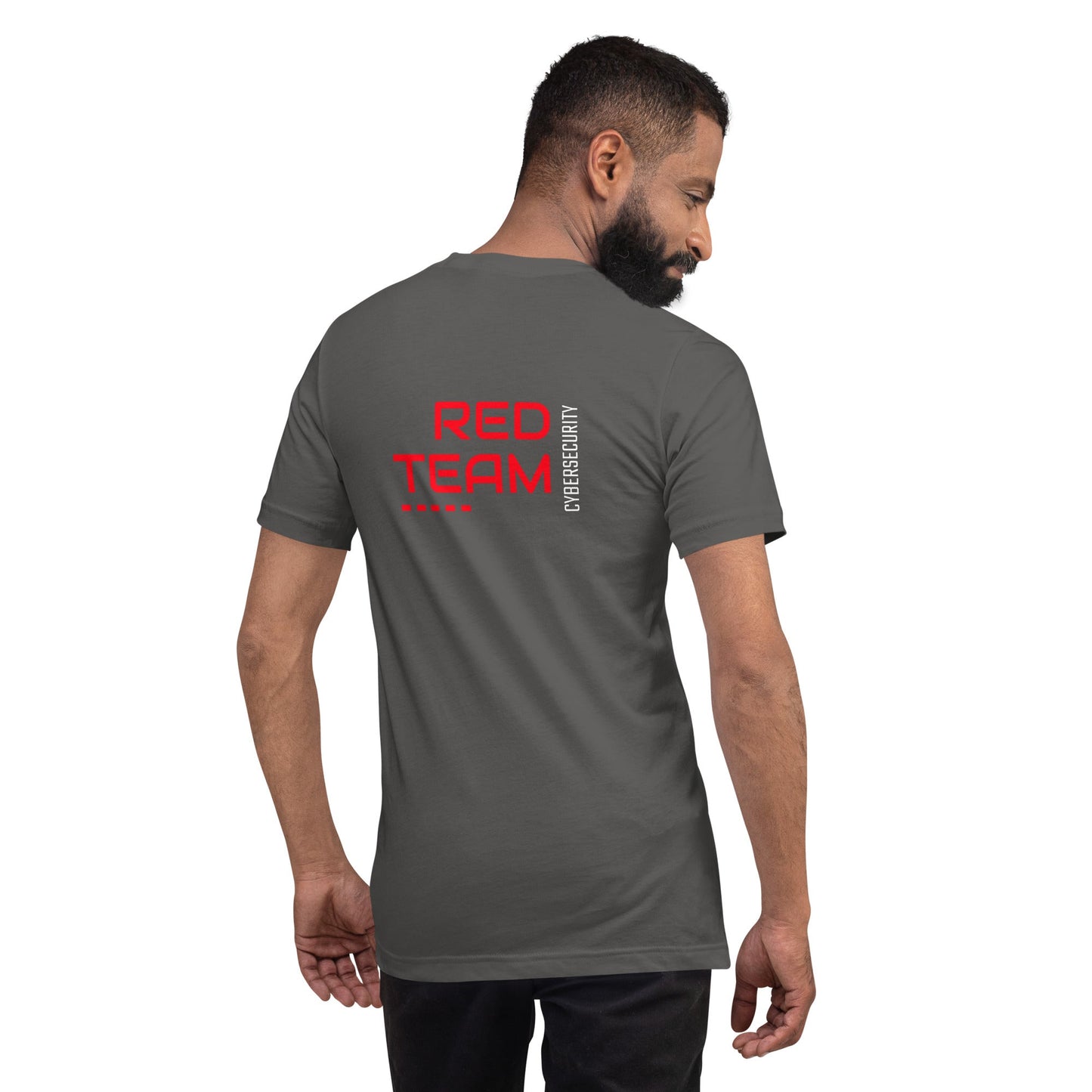 Cyber Security Red Team V14 - Unisex t-shirt ( Back Print ) by DarkByteGear