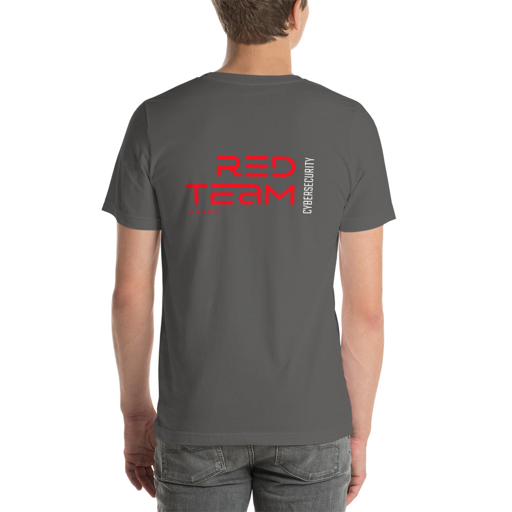 Cyber Security Red Team V11 - Unisex t-shirt ( Back Print ) by DarkByteGear