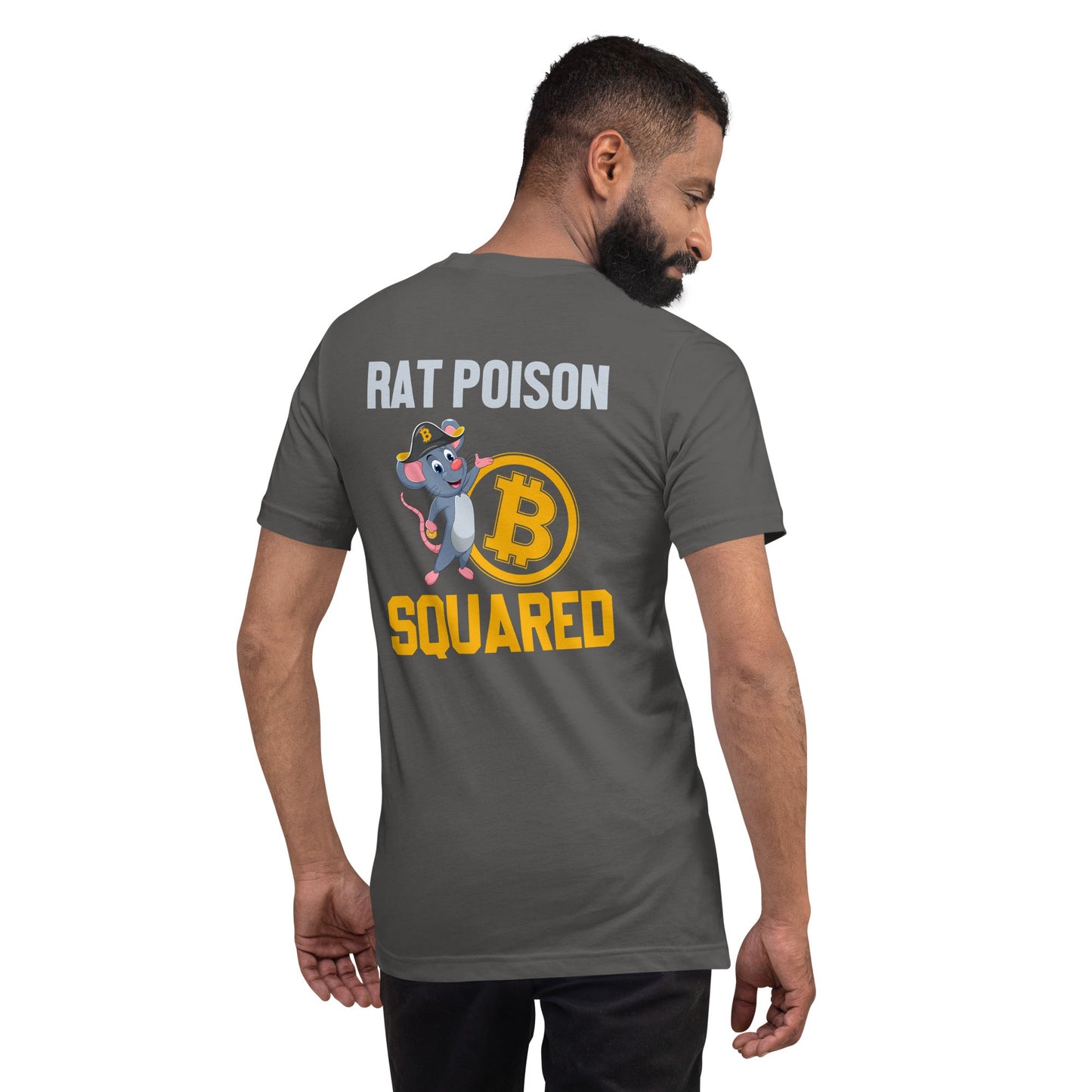 Rat Poison Squared - Unisex t-shirt ( Back Print ) by DarkByteGear