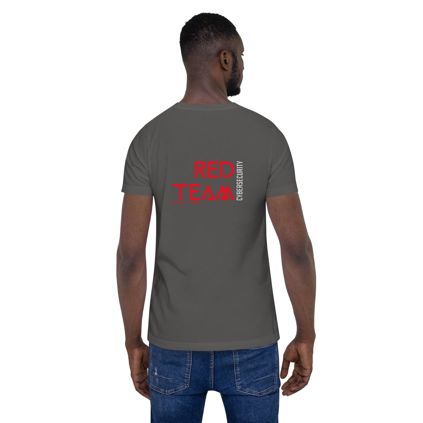 Cyber Security Red Team V4 - Unisex t-shirt ( Back Print ) by DarkByteGear