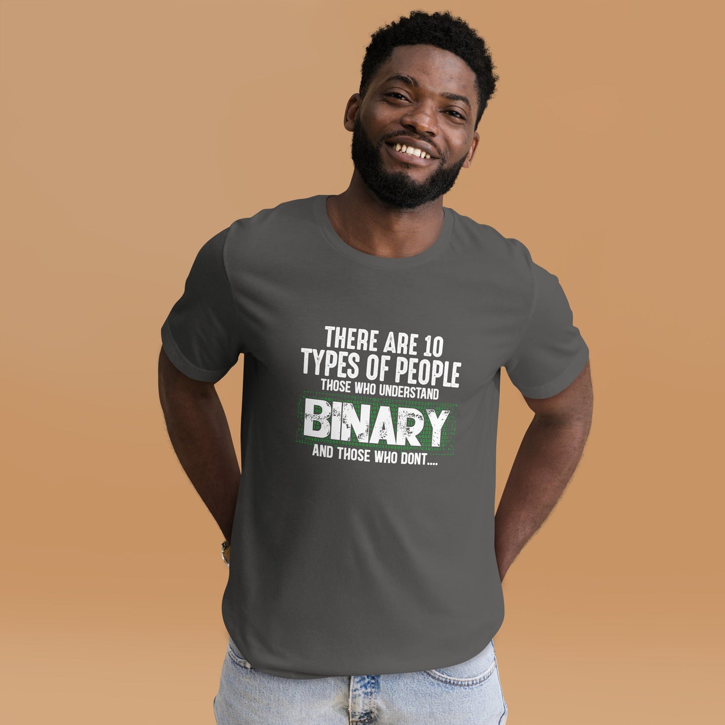 There are 10 types of people - Unisex t-shirt by DarkByteGear