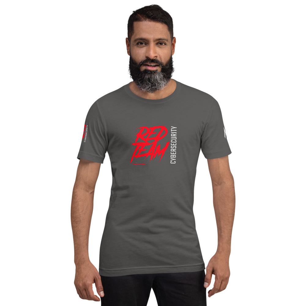 Cyber Security Red Team V10 - Short-sleeve unisex t-shirt by DarkByteGear