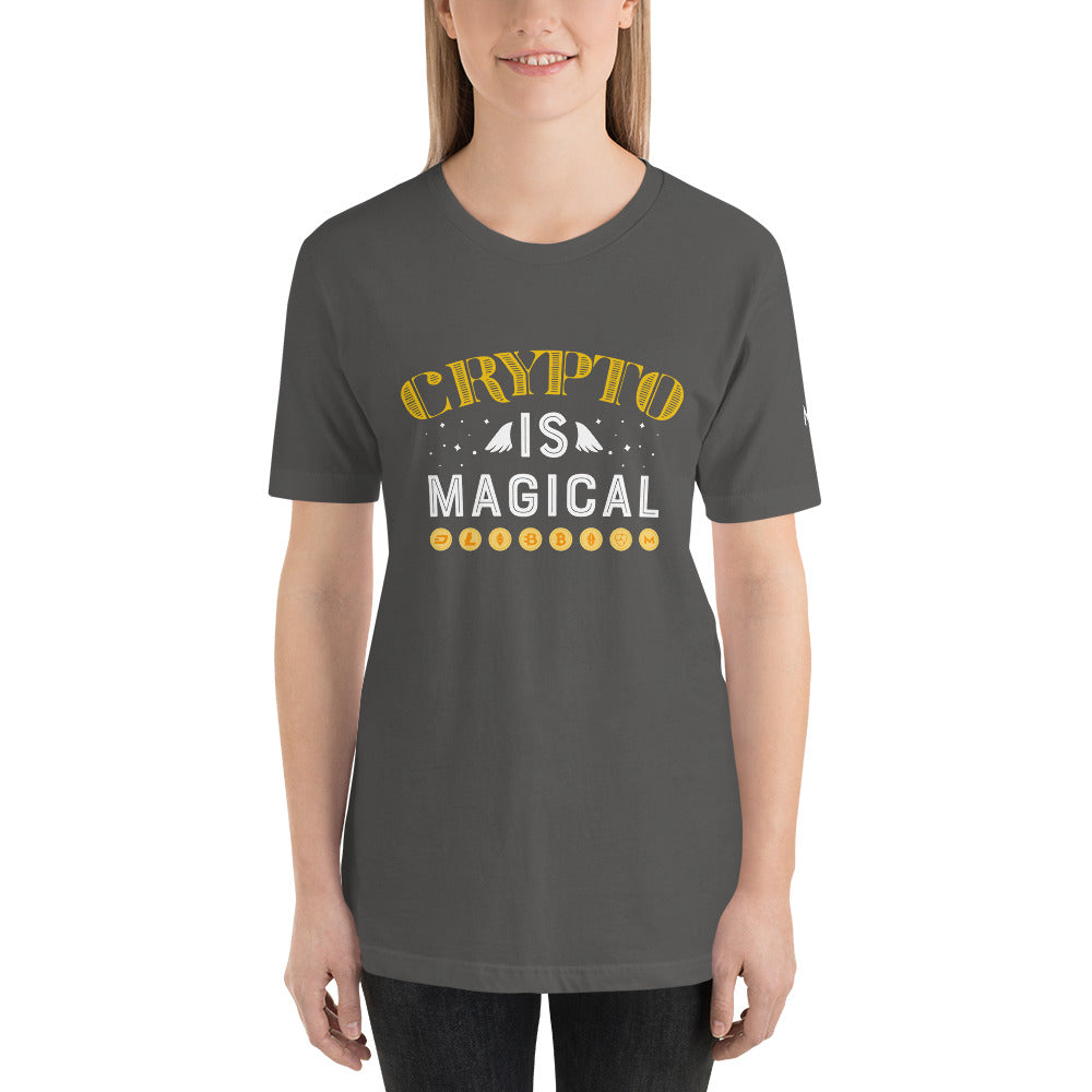 Crypto is Magical Unisex t-shirt by DarkByteGear