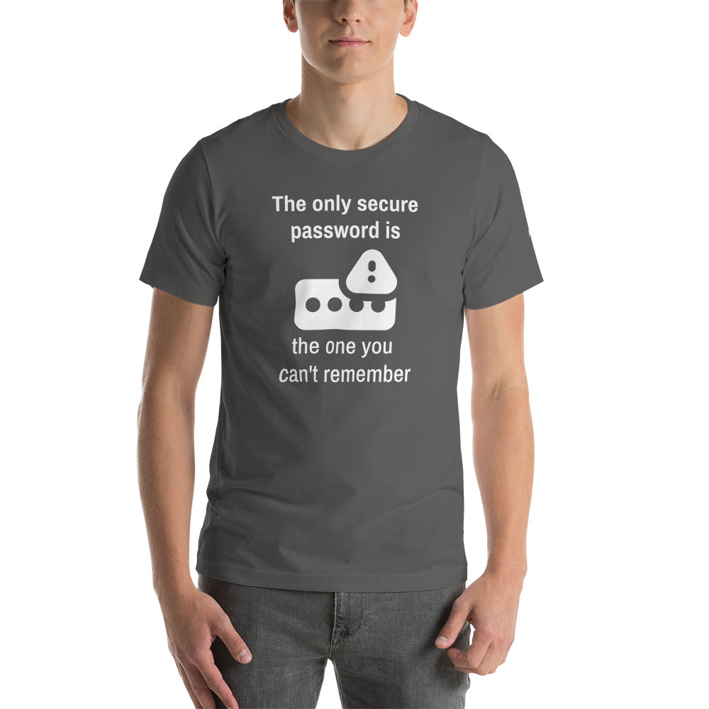 The only secure password - Unisex t-shirt by DarkByteGear