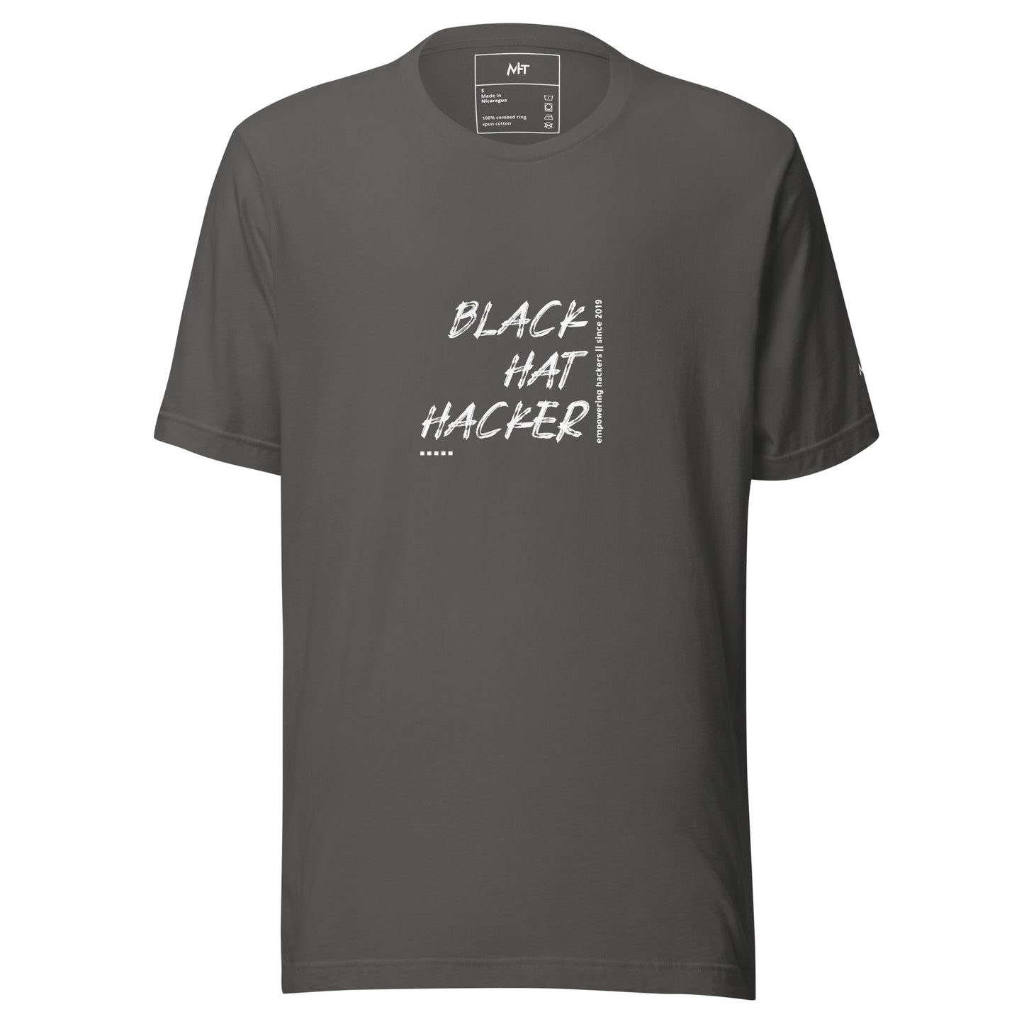Black Hat Hacker V10 Unisex t-shirt by DarkByteGear