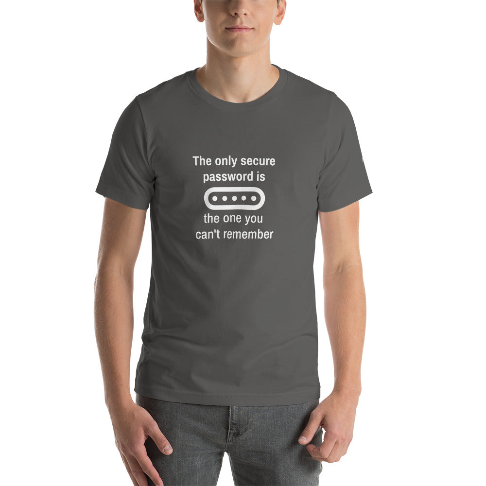 The Only Secure Password - V1 Unisex t-shirt by DarkByteGear