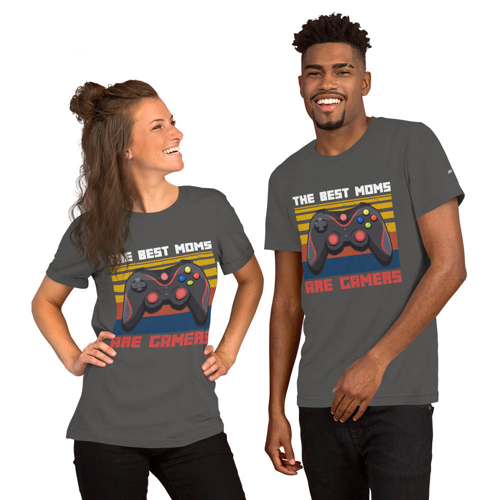 The best Moms are Gamers Unisex t-shirt by DarkByteGear
