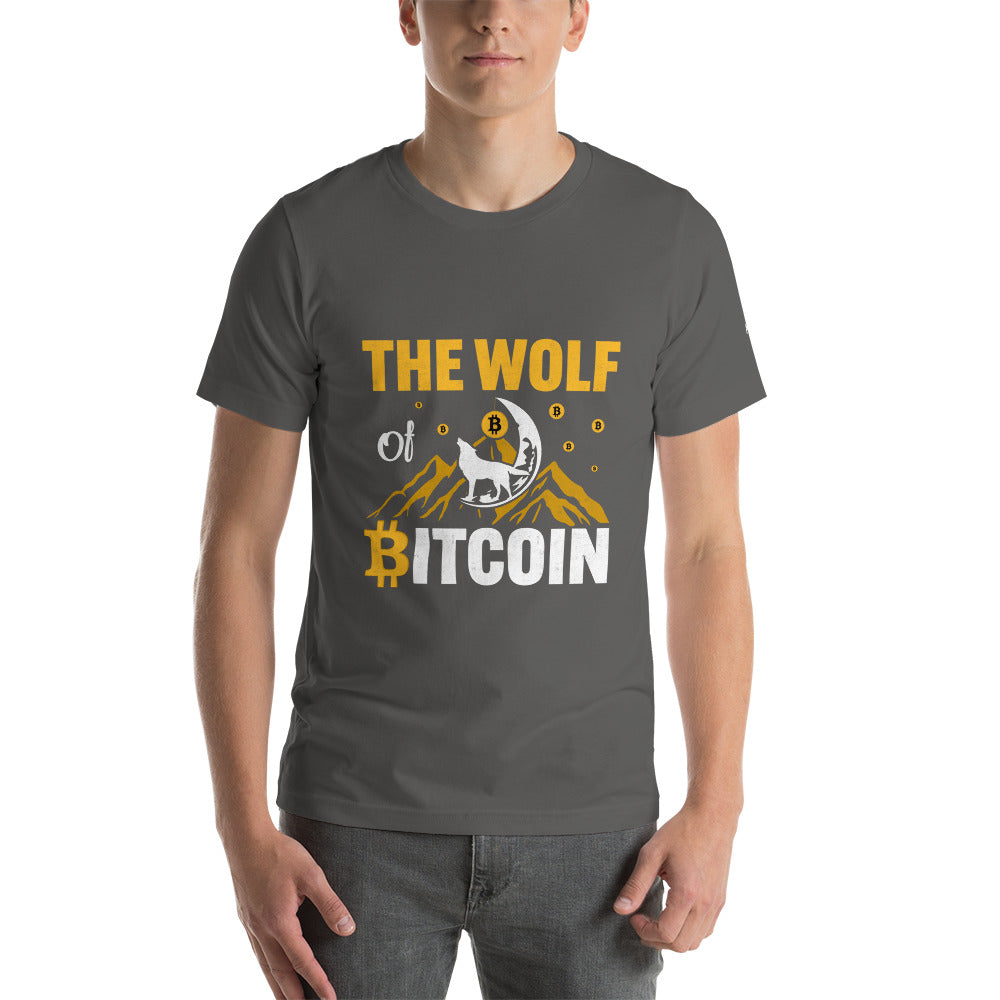 The Wolf of Bitcoin - Unisex t-shirt by DarkByteGear