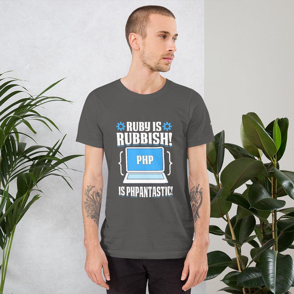 Ruby is Rubbish - Unisex t-shirt by DarkByteGear