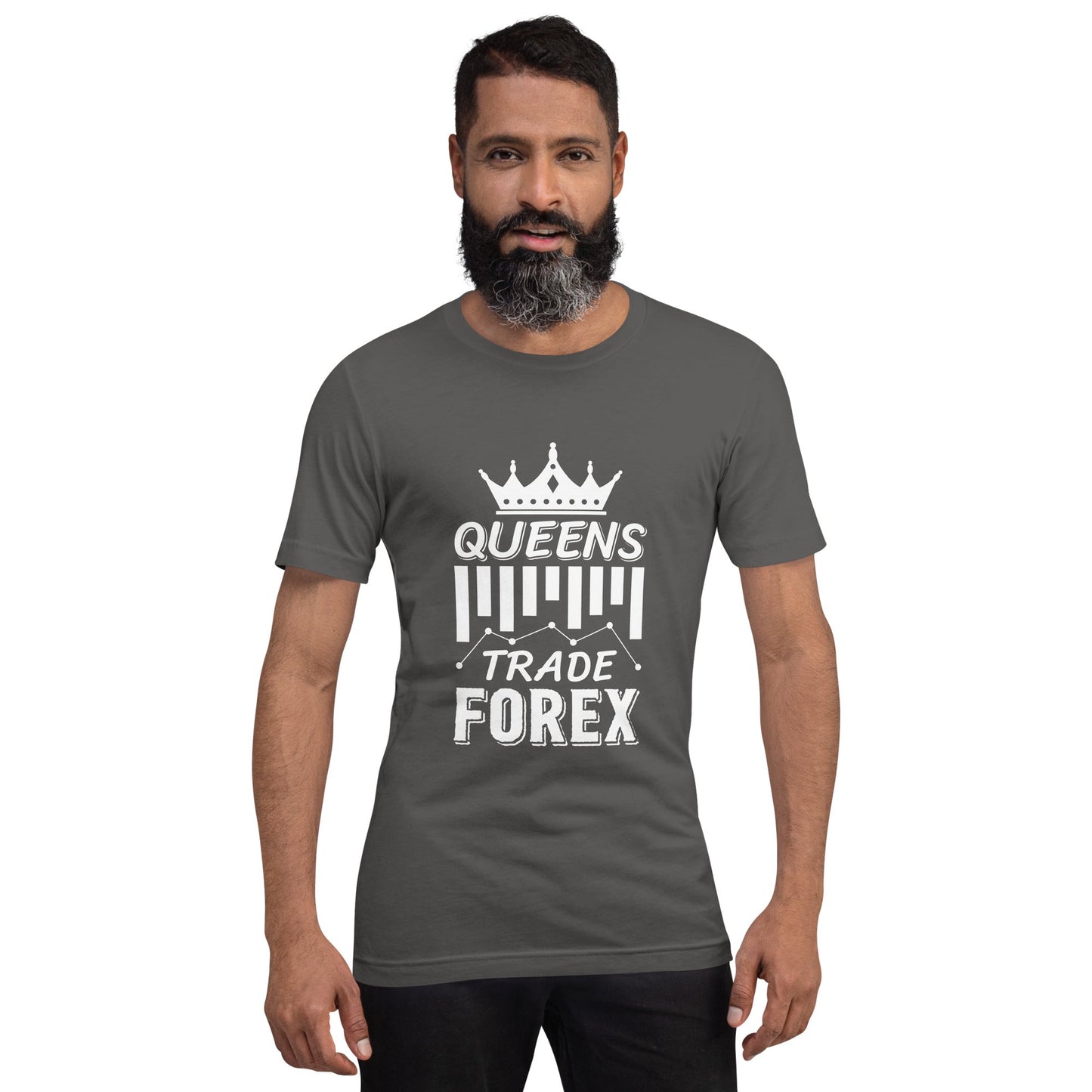 Queens Trade Forex - Unisex t-shirt by DarkByteGear