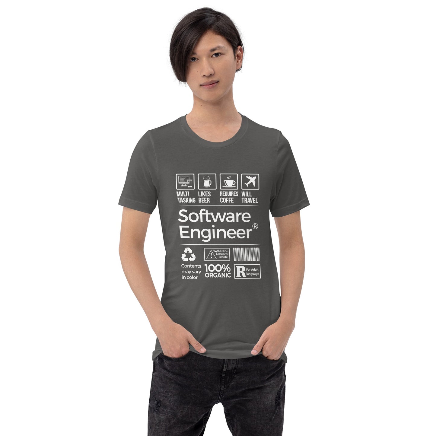 Software Engineer V2 - Unisex t-shirt by DarkByteGear