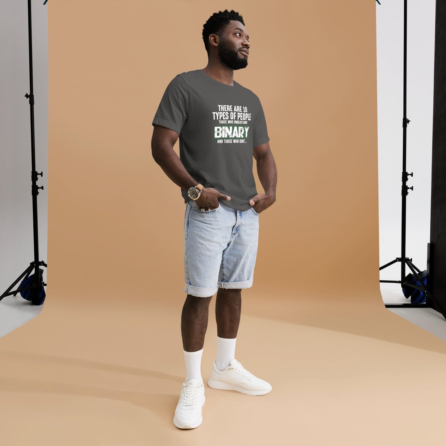 There are 10 types of people - Unisex t-shirt by DarkByteGear