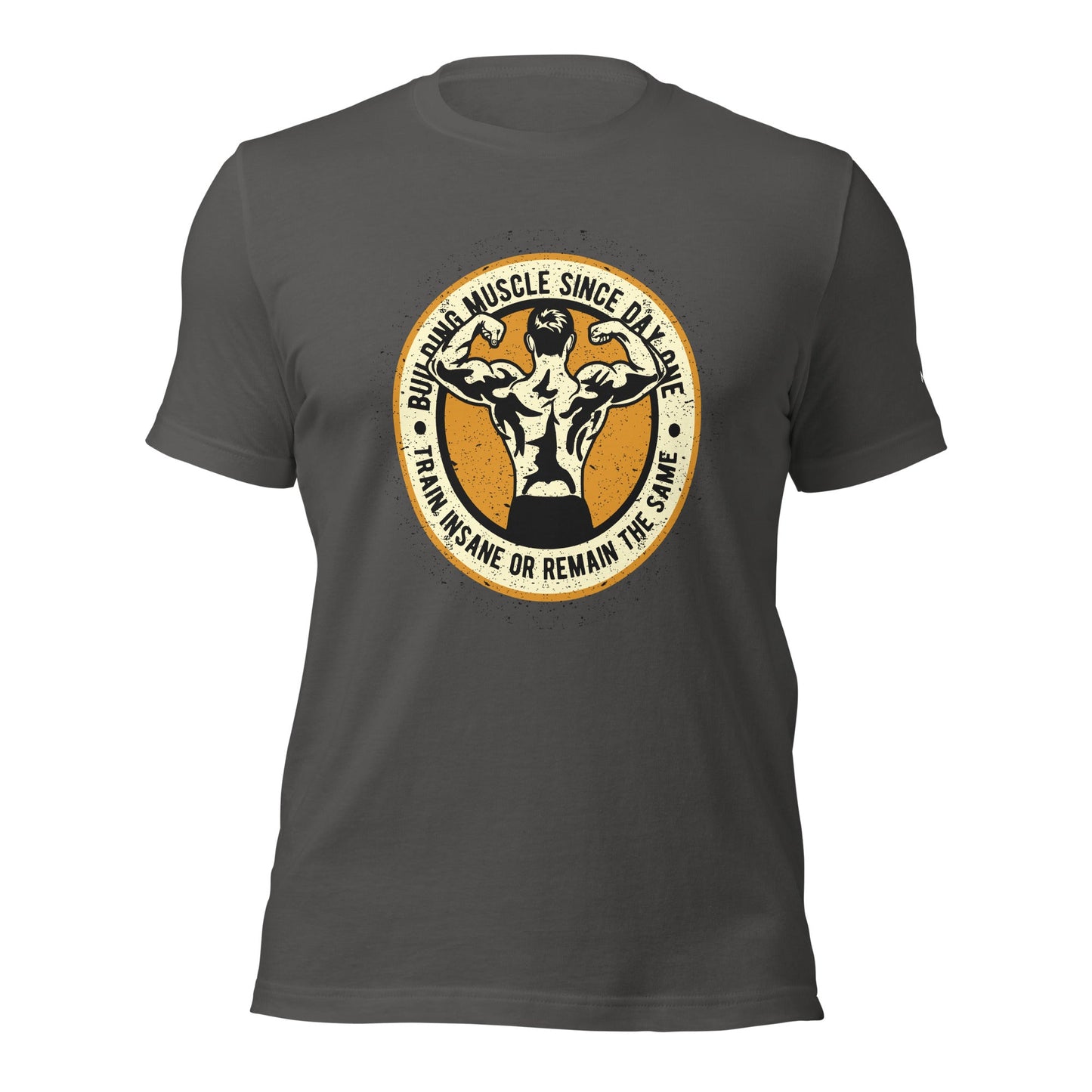 Building muscles since Day one - Unisex t-shirt by DarkByteGear
