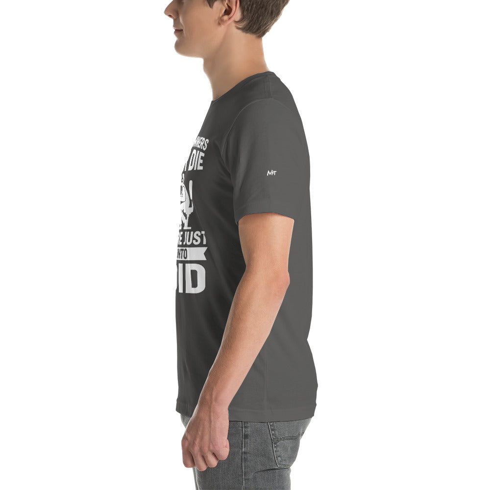 Programmers Never Die They Are Just Cast Into Void - Unisex T-shit by DarkByteGear