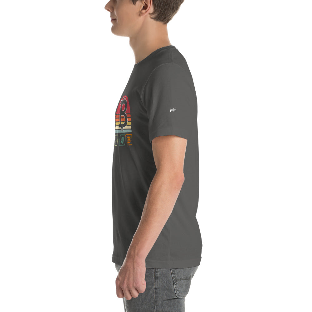 Bitcoin Evolution - Unisex t-shirt by DarkByteGear