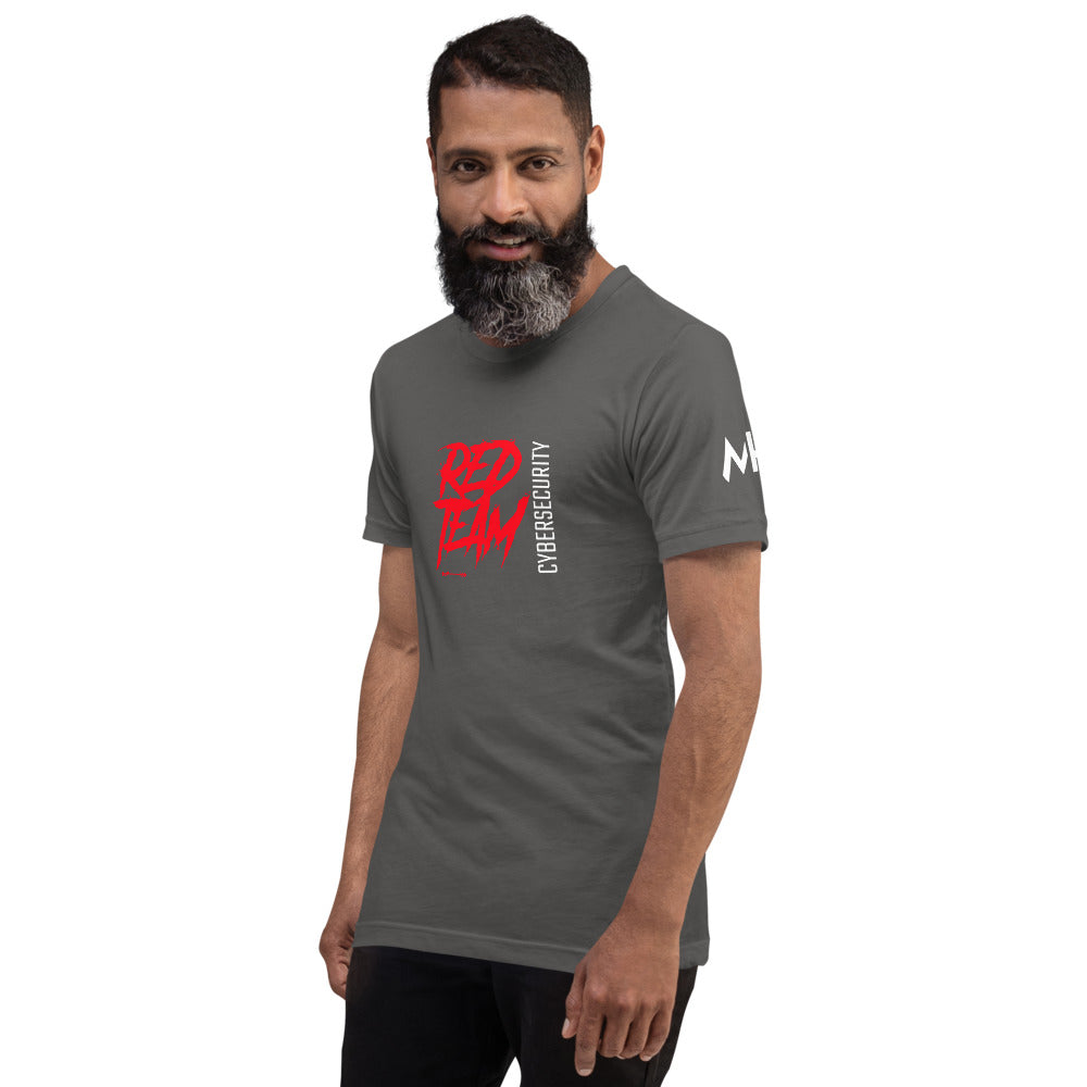 Cyber Security Red Team V10 - Short-sleeve unisex t-shirt by DarkByteGear