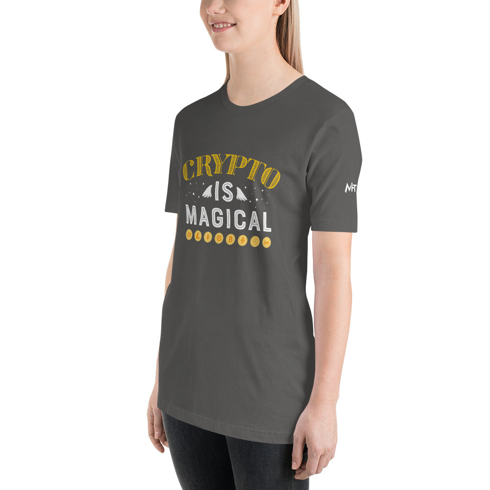 Crypto is Magical Unisex t-shirt by DarkByteGear