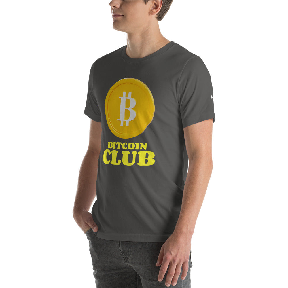 BITCOIN CLUB V1 - Unisex T-shirt by DarkByteGear