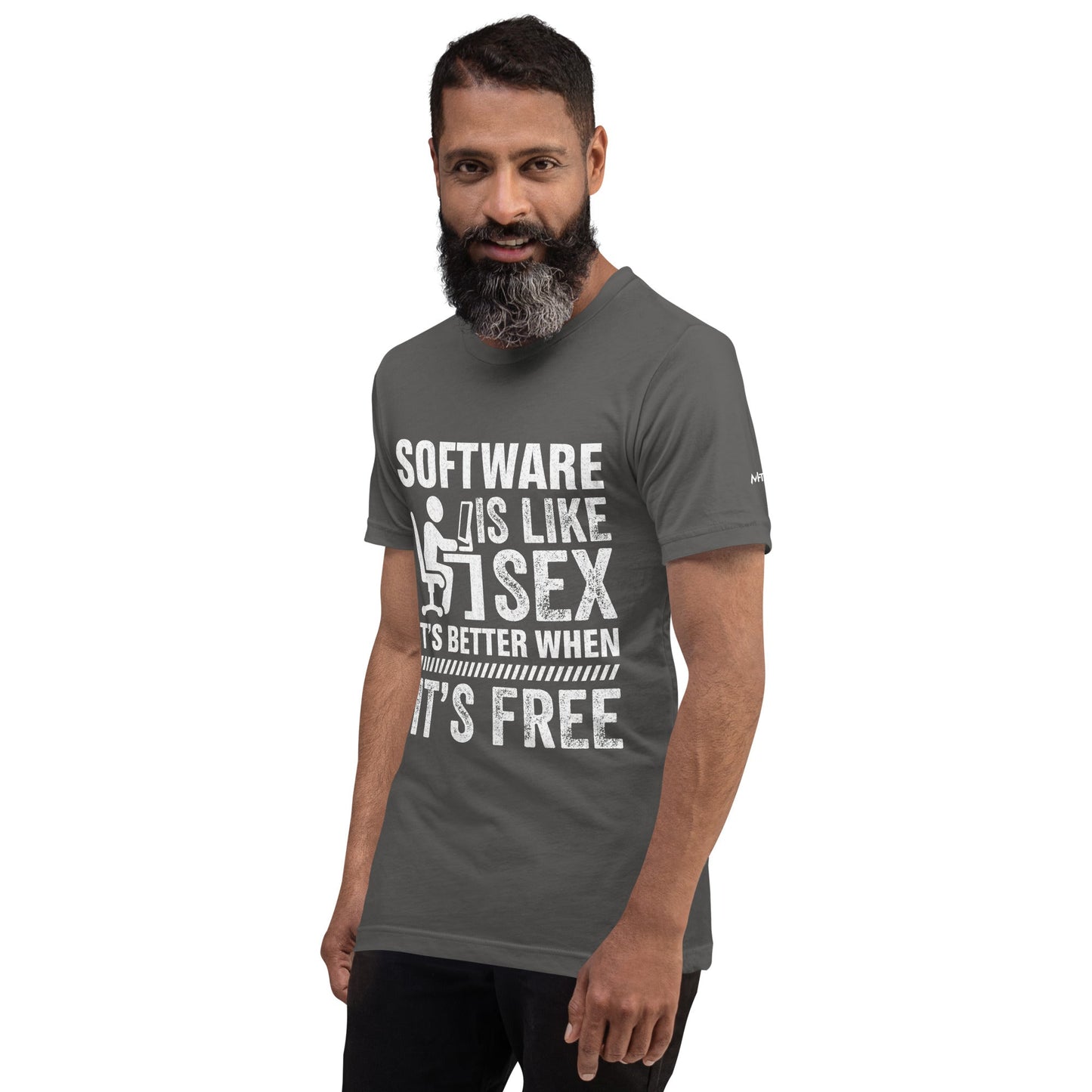 Software is like Sex - Unisex t-shirt by DarkByteGear