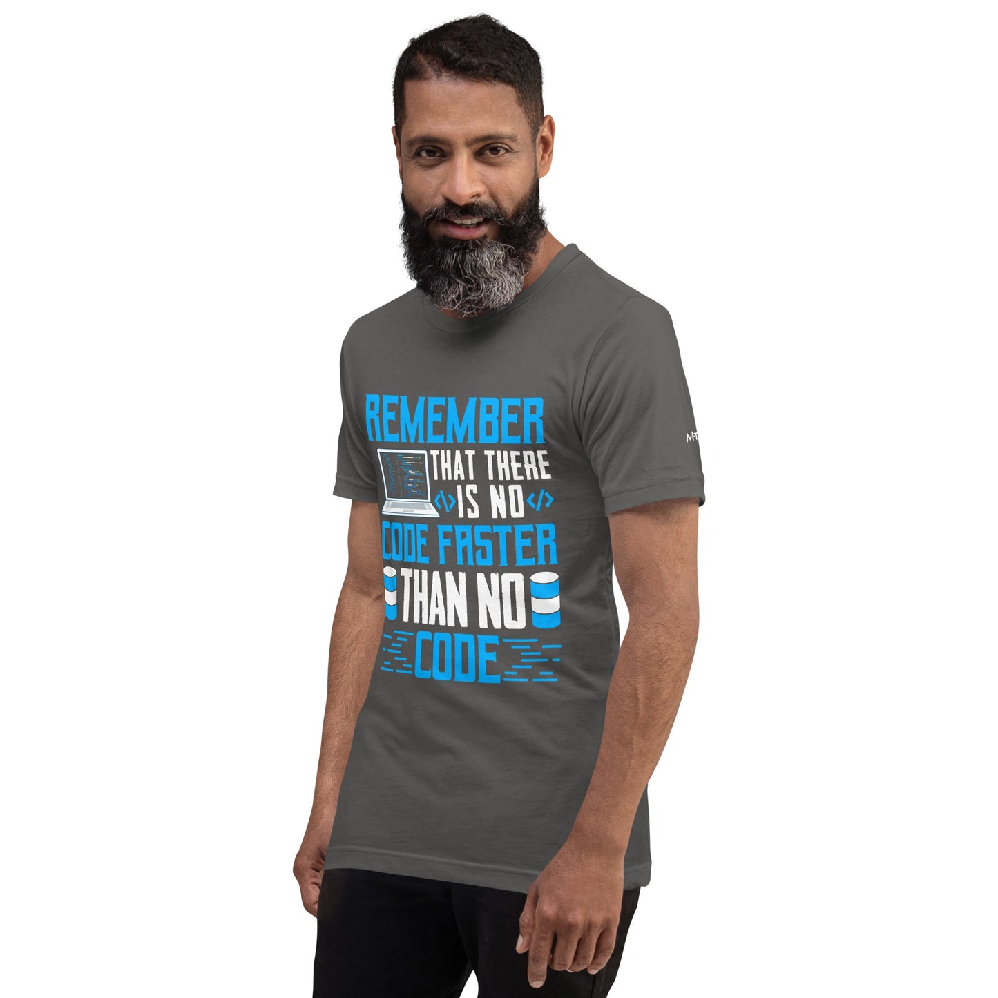 Remember! There is no code - Unisex t-shirt by DarkByteGear