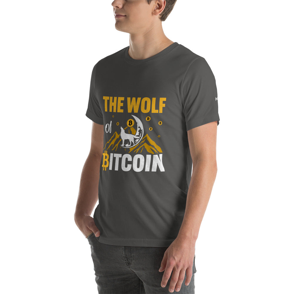 The Wolf of Bitcoin - Unisex t-shirt by DarkByteGear