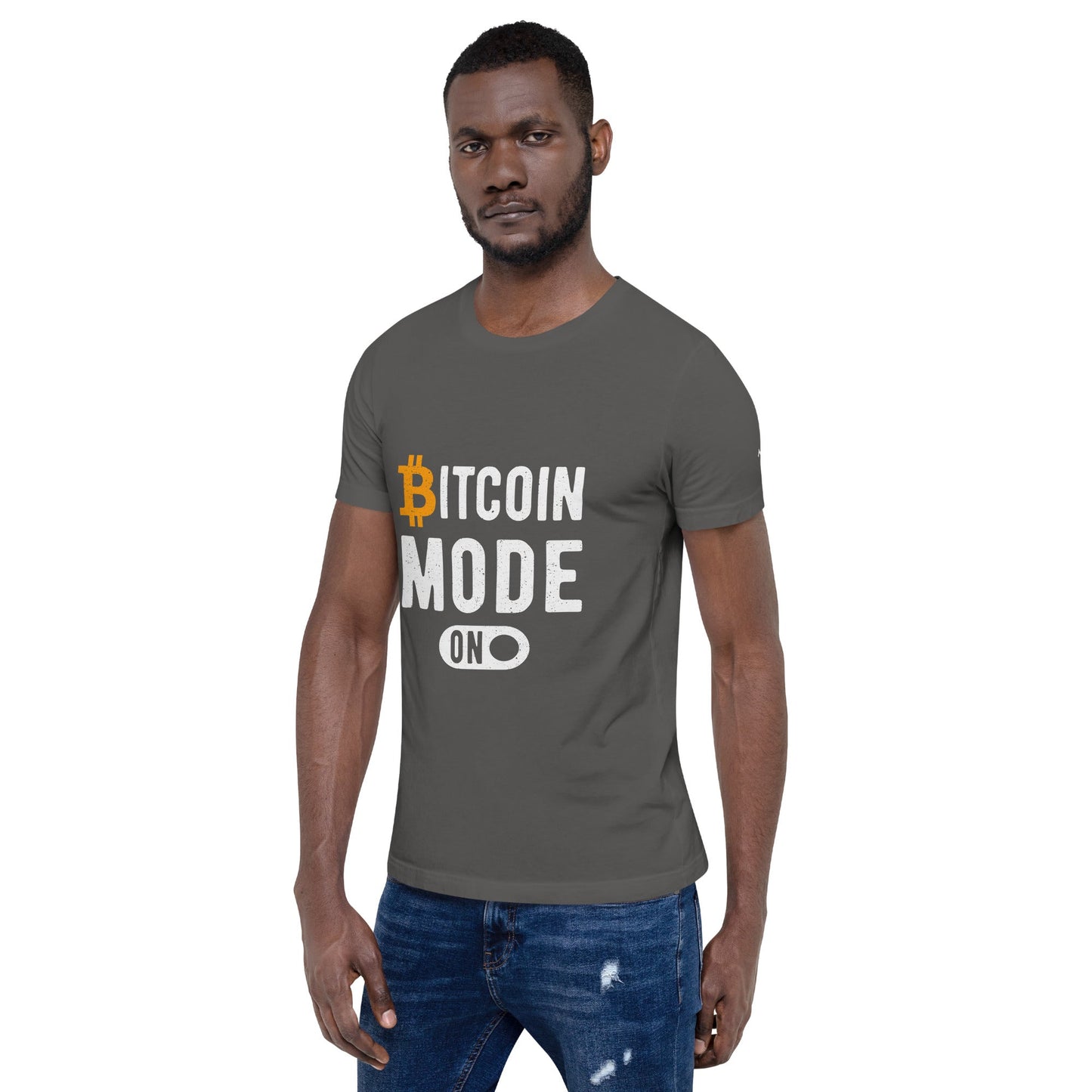 Bitcoin Mode is On - Unisex t-shirt by DarkByteGear