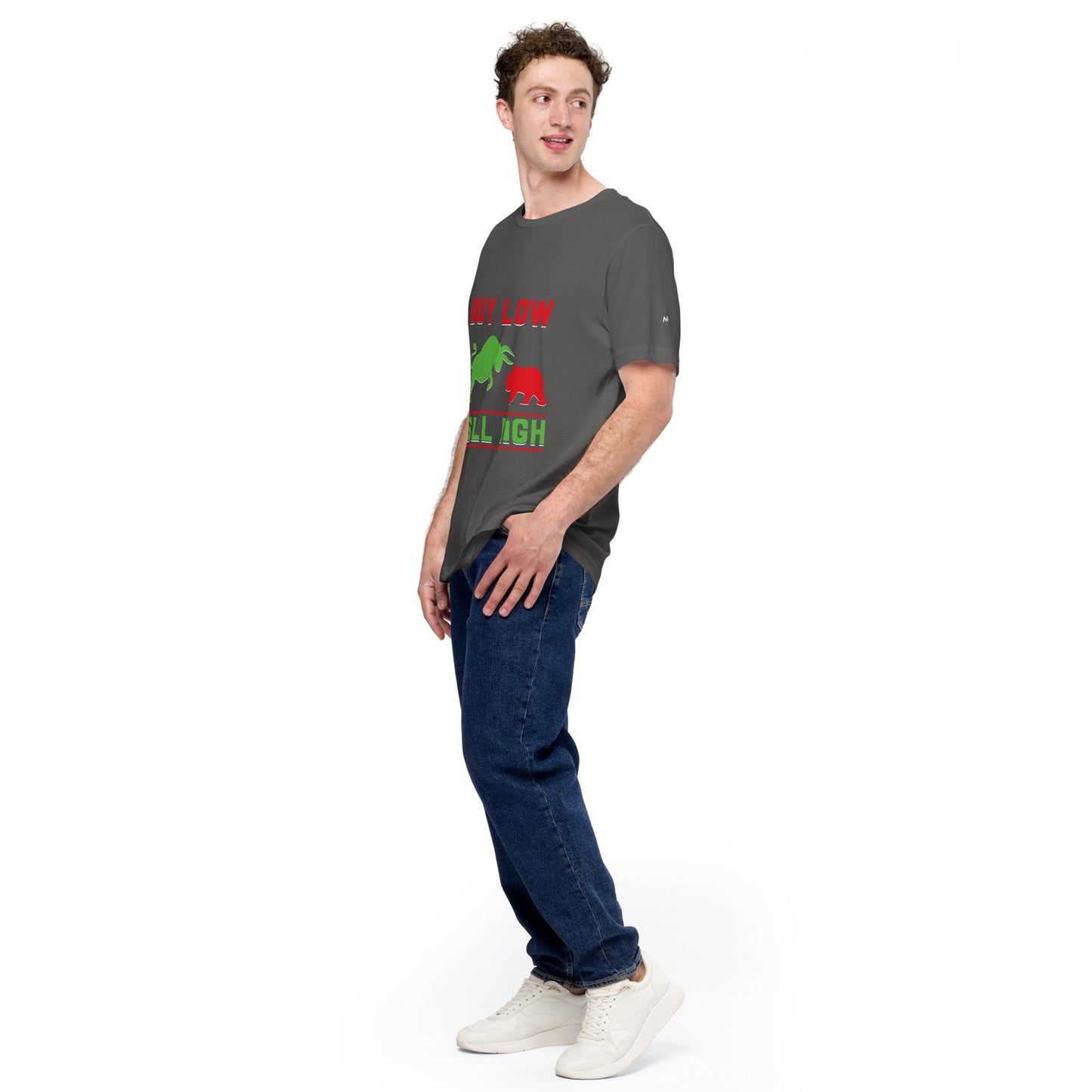 Buy low, Sell high - Unisex t-shirt by DarkByteGear
