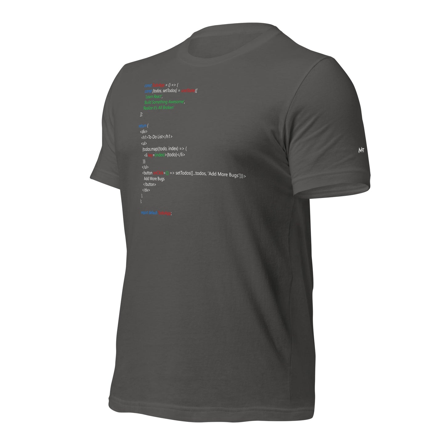 The Classic To-Do List - Unisex t-shirt by DarkByteGear