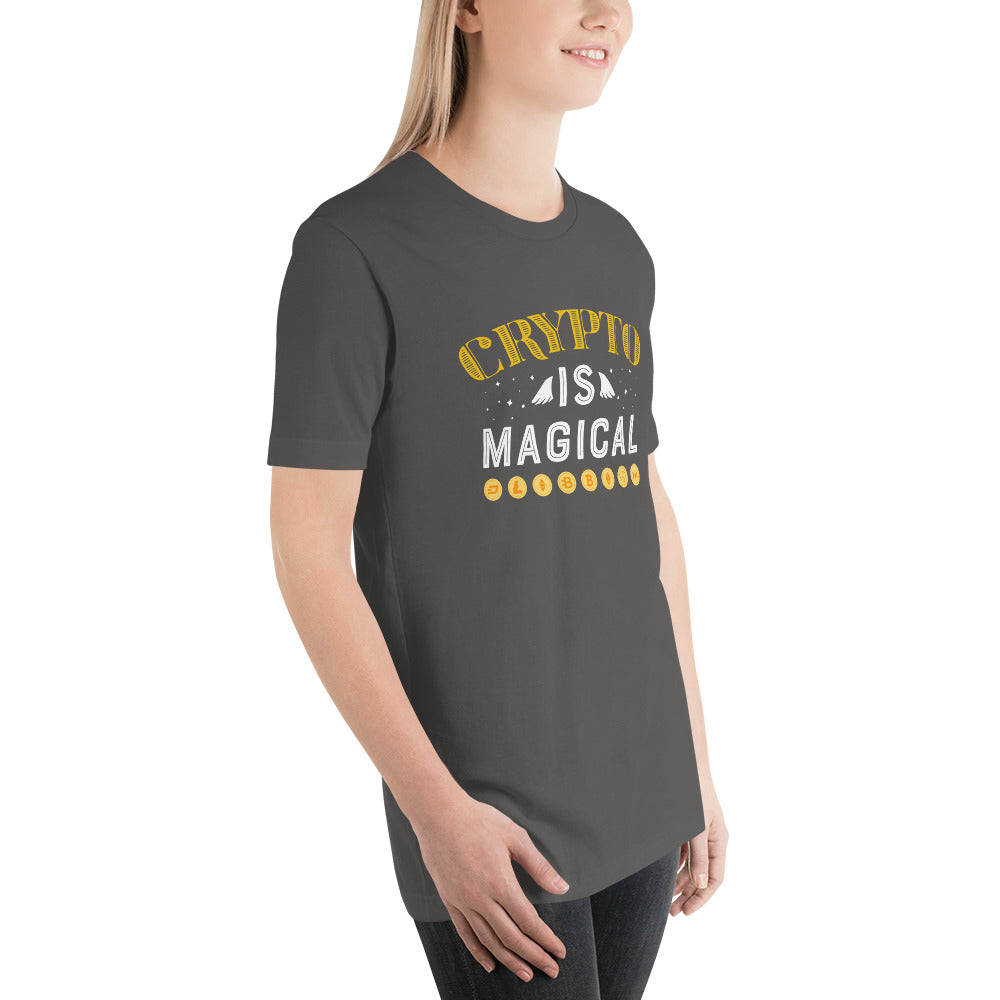 Crypto is Magical Unisex t-shirt by DarkByteGear