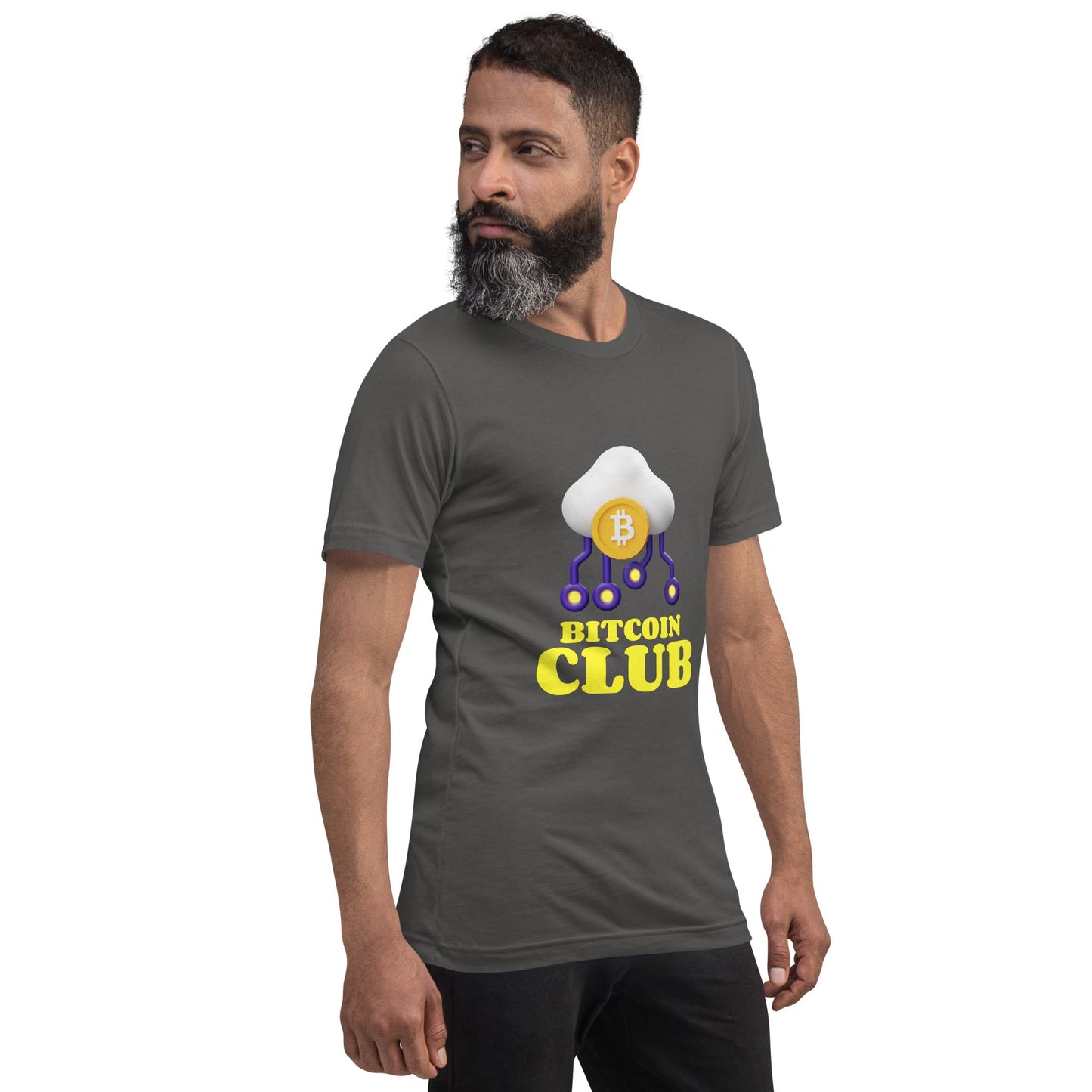 BITCOIN CLUB V4 - Unisex t-shirt by DarkByteGear