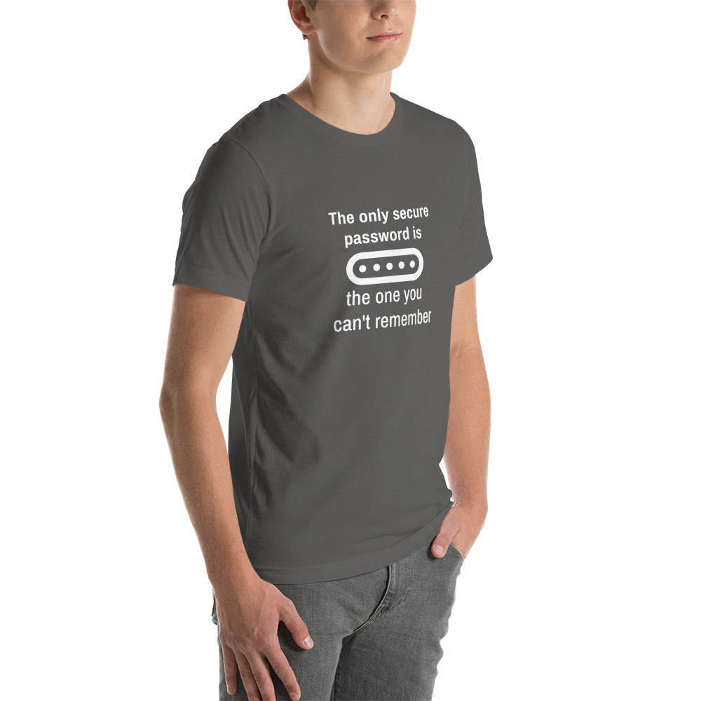 The Only Secure Password - V1 Unisex t-shirt by DarkByteGear