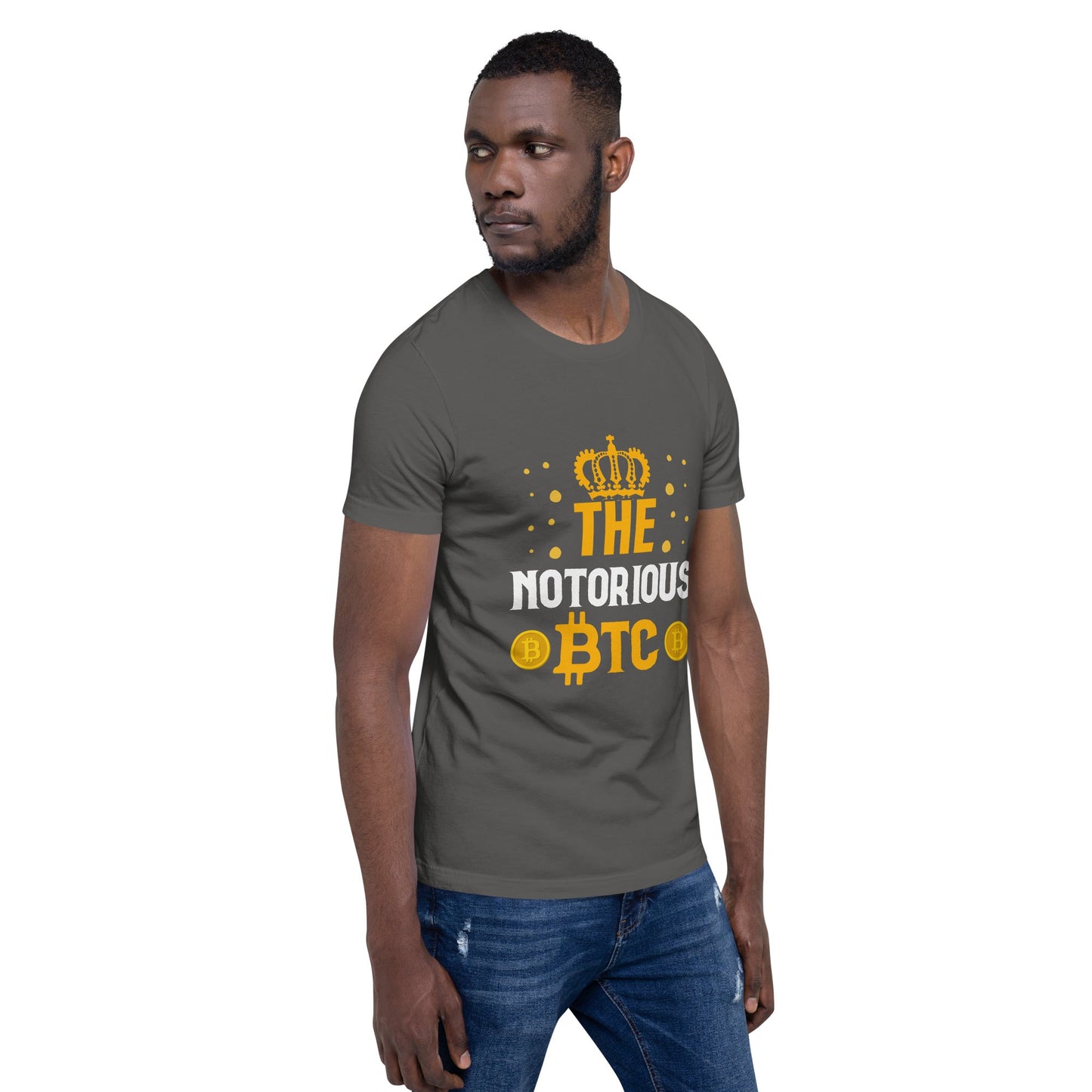 The Notorious Bitcoin - Unisex t-shirt by DarkByteGear