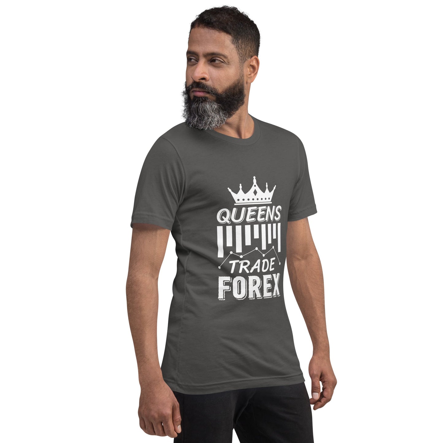 Queens Trade Forex - Unisex t-shirt by DarkByteGear