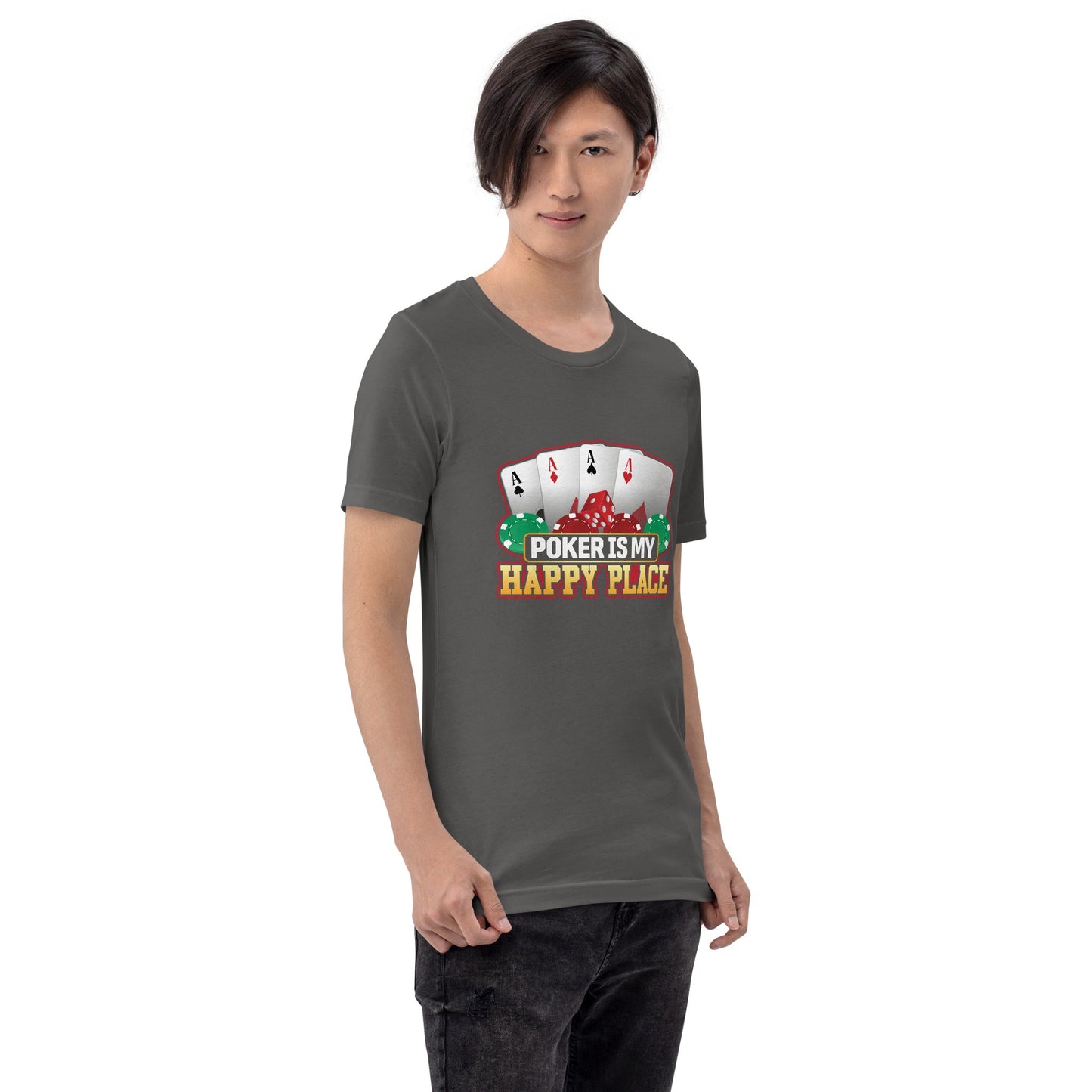 Poker Dad is like a Normal Dad but much Cooler - Unisex t-shirt by DarkByteGear