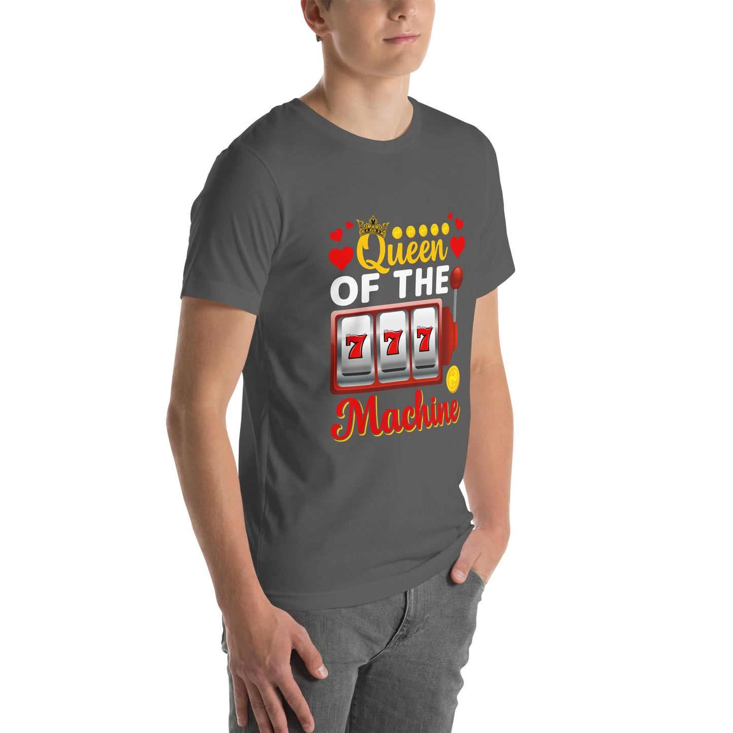 Queen of the Machine 777 - Unisex t-shirt by DarkByteGear