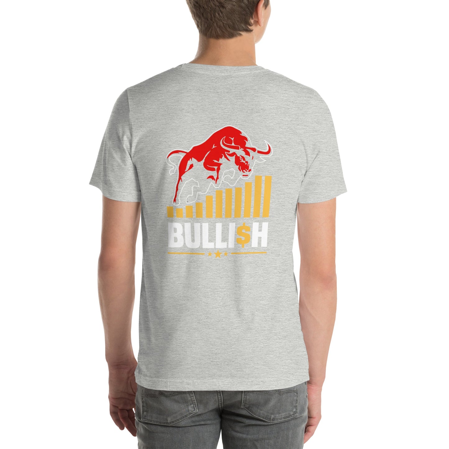 BULLI$H - Unisex t-shirt ( Back Print ) by DarkByteGear