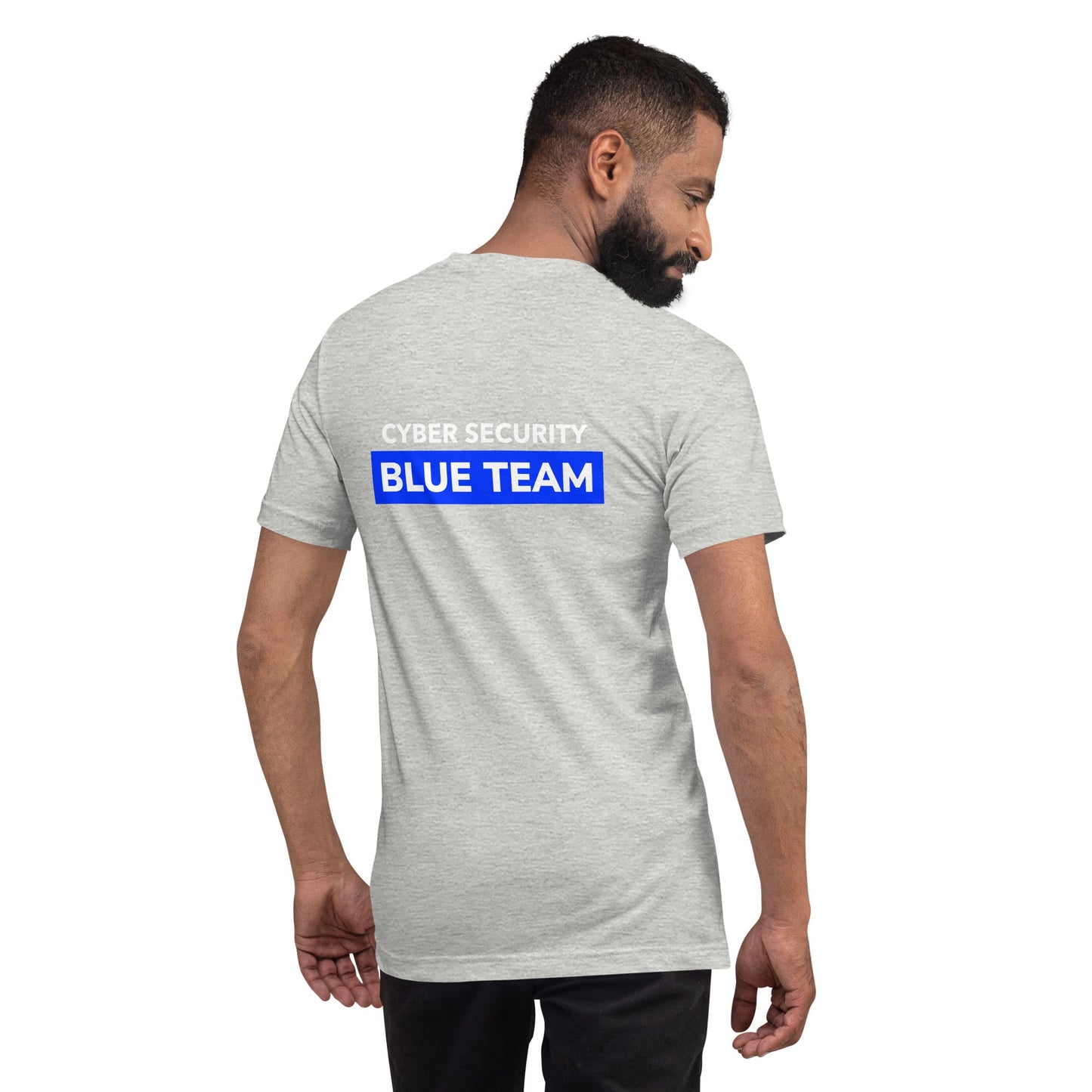 Cyber Security Blue Team V11 - Unisex t-shirt ( Back Print ) by DarkByteGear