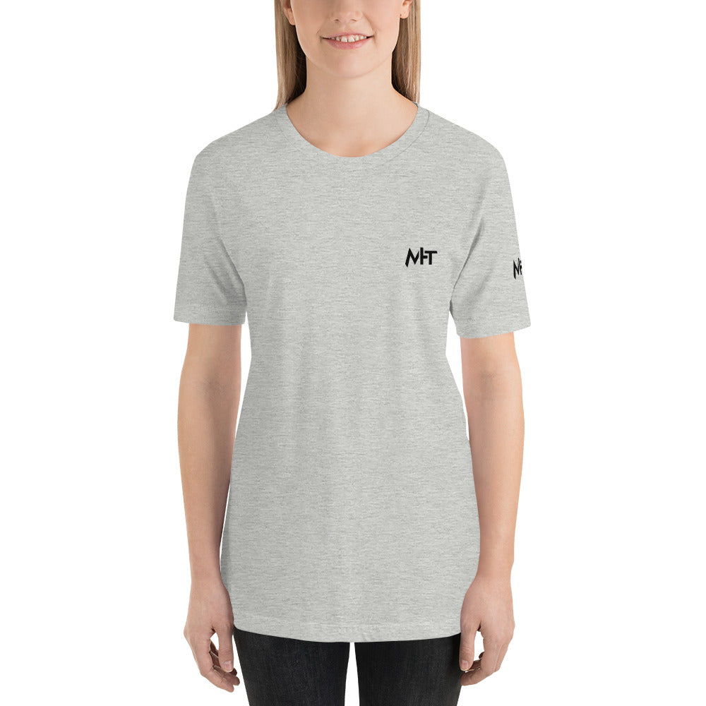 Cyber Security Red Team v5 - Short-Sleeve Unisex T-Shirt (back print) by DarkByteGear