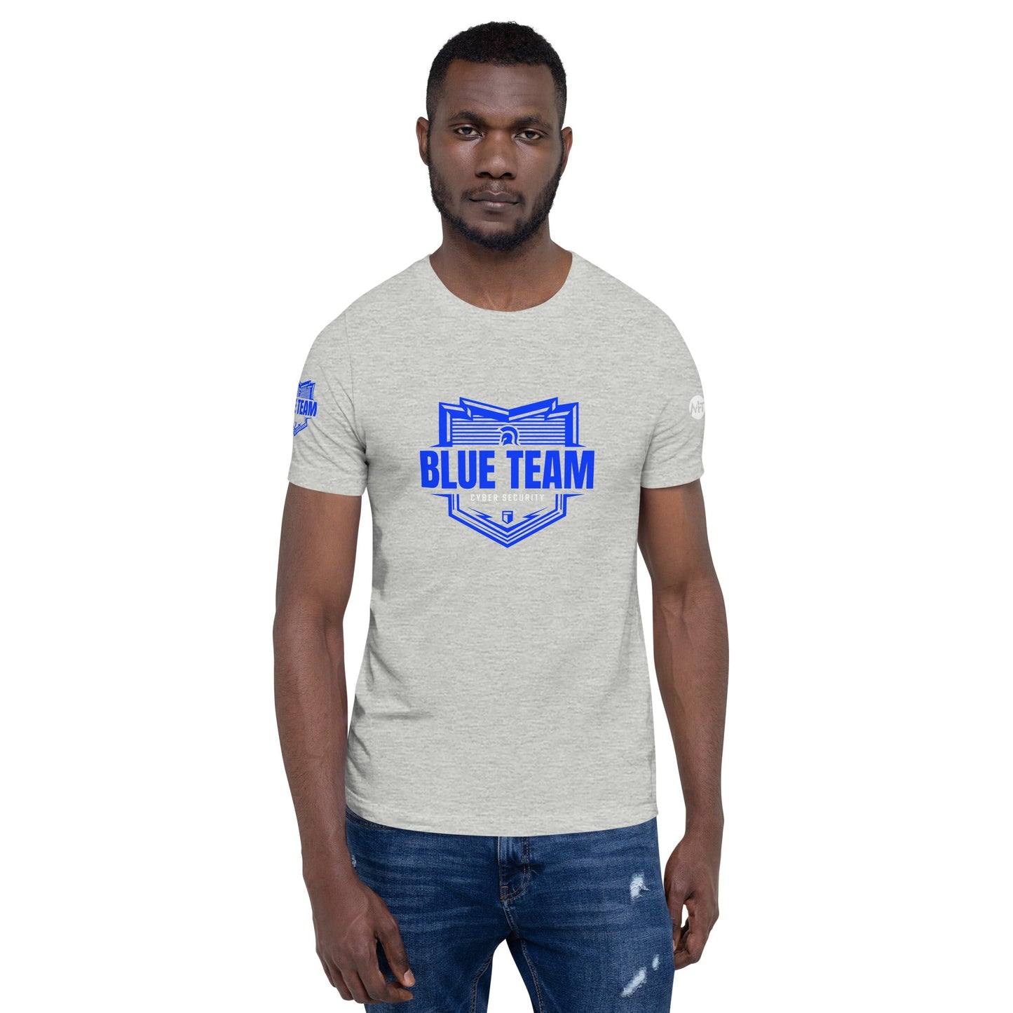Cyber Security Blue Team - Short-Sleeve Unisex T-Shirt by DarkByteGear