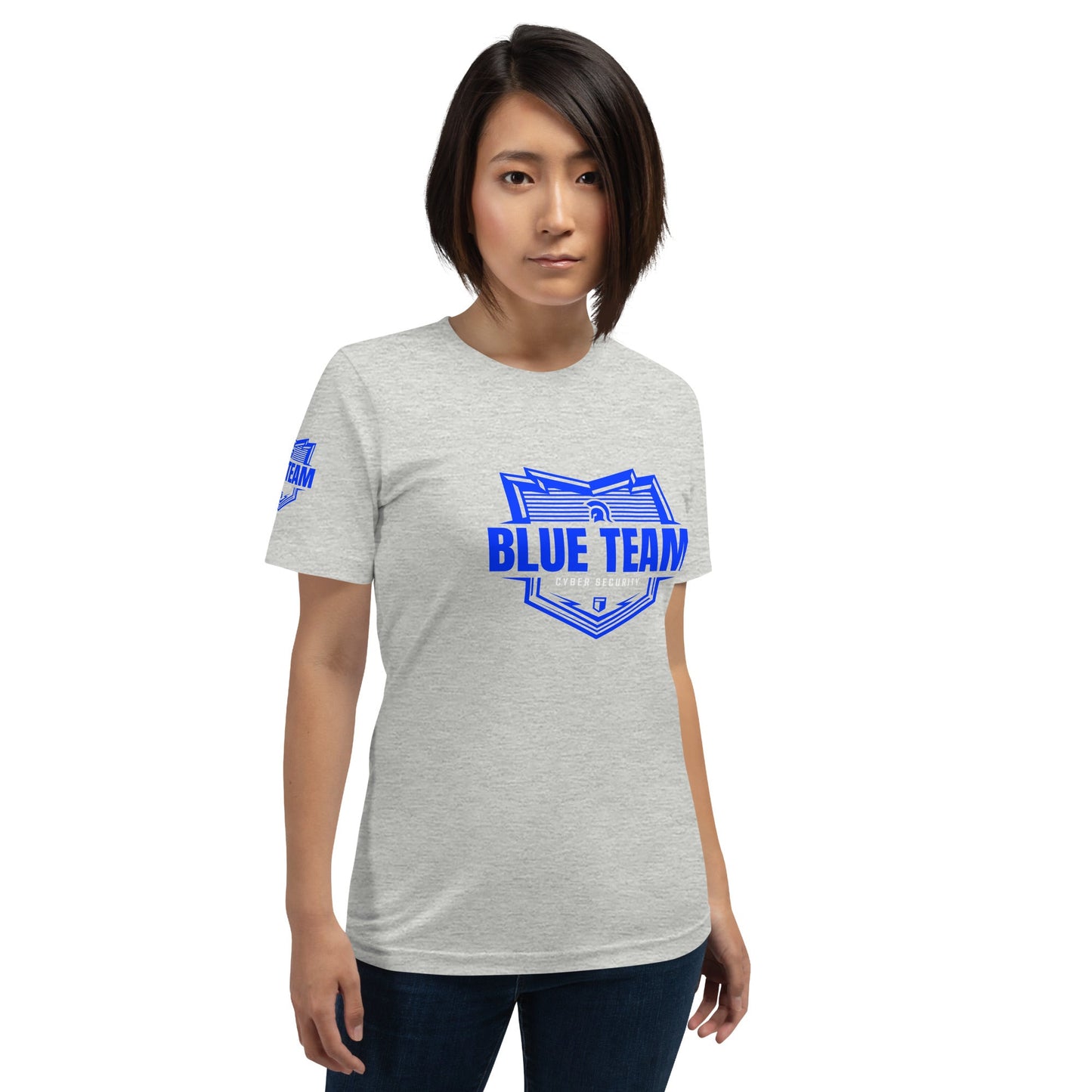 Cyber Security Blue Team - Short-Sleeve Unisex T-Shirt by DarkByteGear