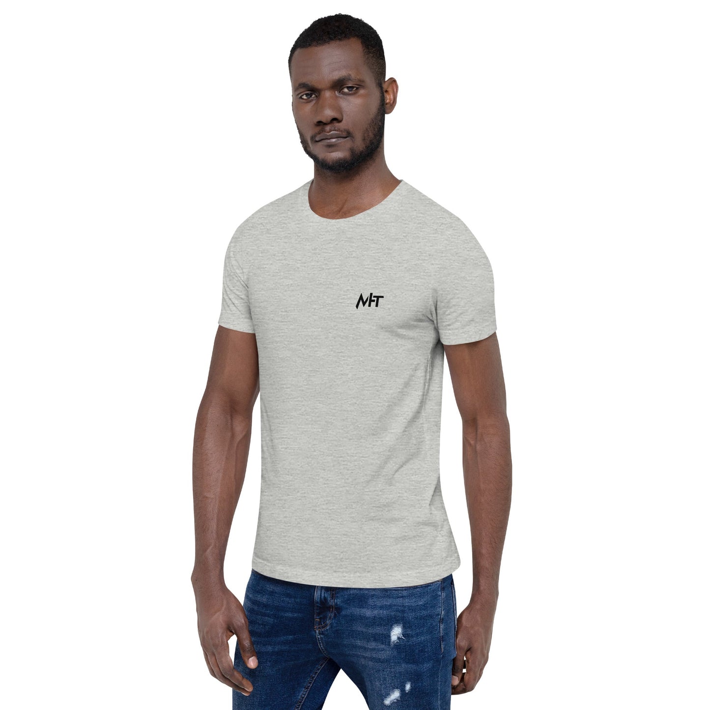 Crypto King - Unisex t-shirt (back print) by DarkByteGear