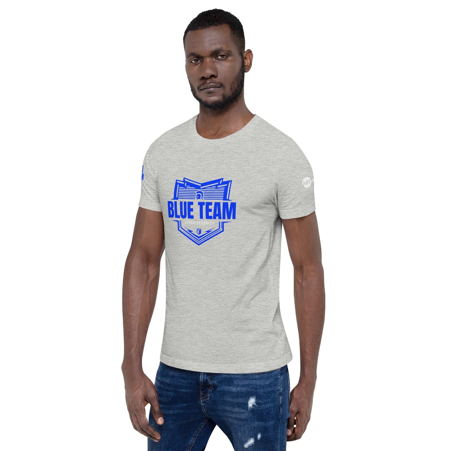 Cyber Security Blue Team - Short-Sleeve Unisex T-Shirt by DarkByteGear