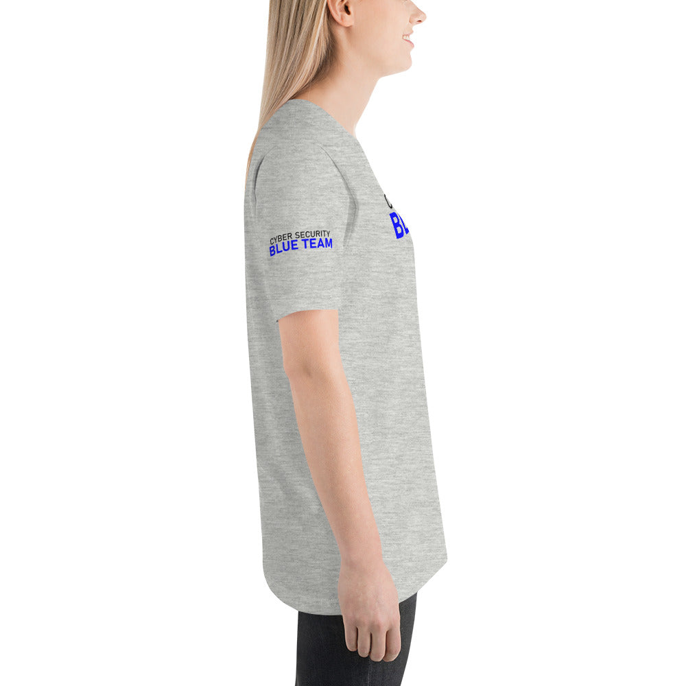 Cyber Security Blue team V4 - Short-sleeve unisex t-shirt by DarkByteGear